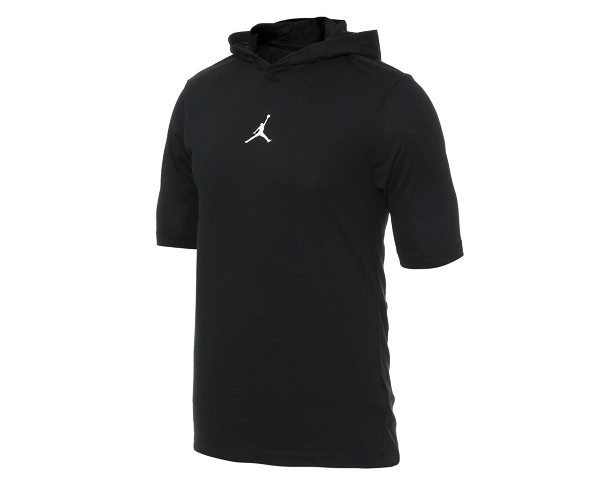 Nike Erkek M Jordan Air Perf Df Ss Hoodie Tee Siyah DA9871 010