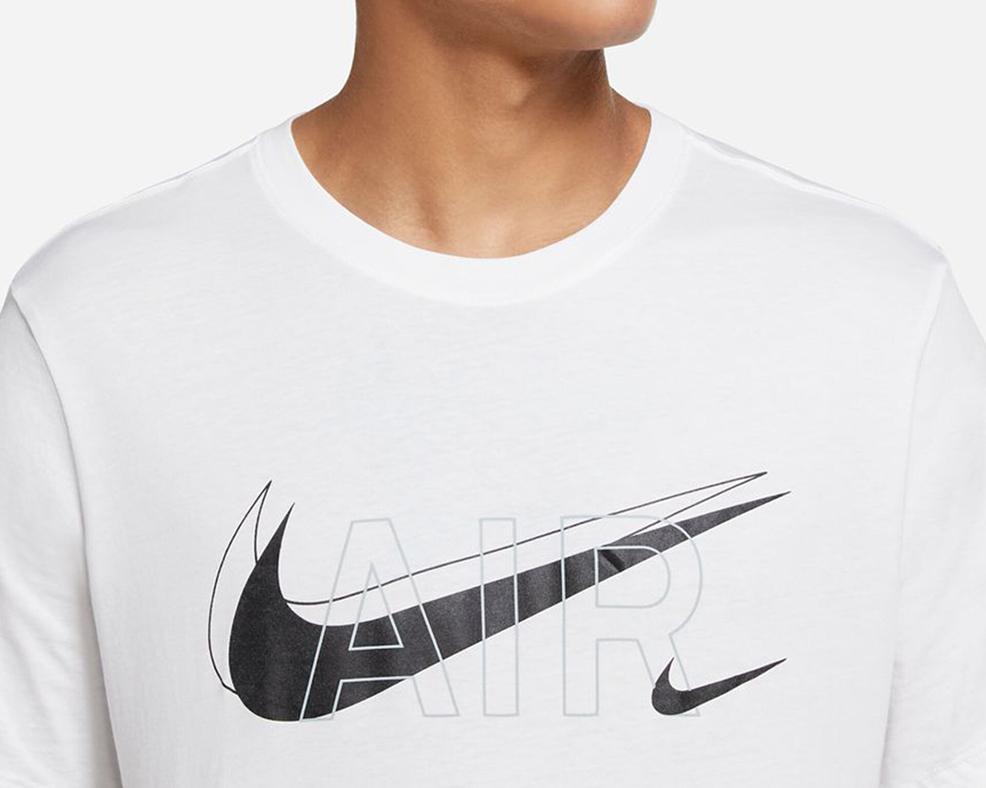Nike Erkek M Nsw Tee Air Prnt Pack Beyaz DD9702 100