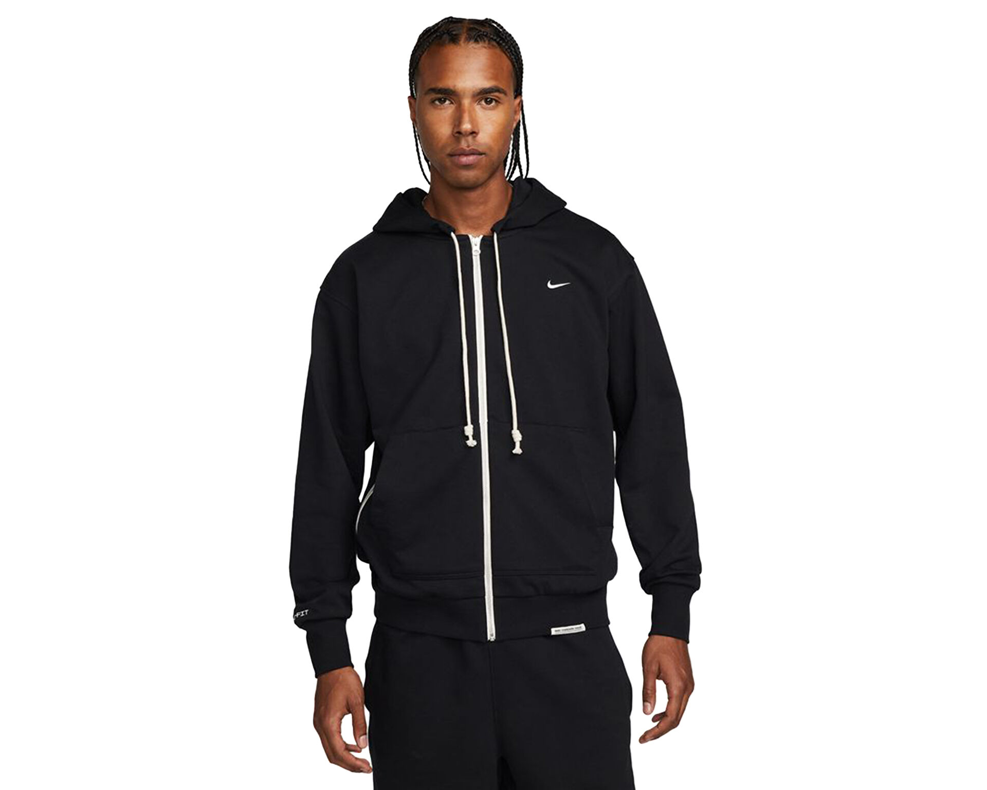 Nike Erkek M Nk Df Std issue Fz Hoodie Siyah DQ5816 010