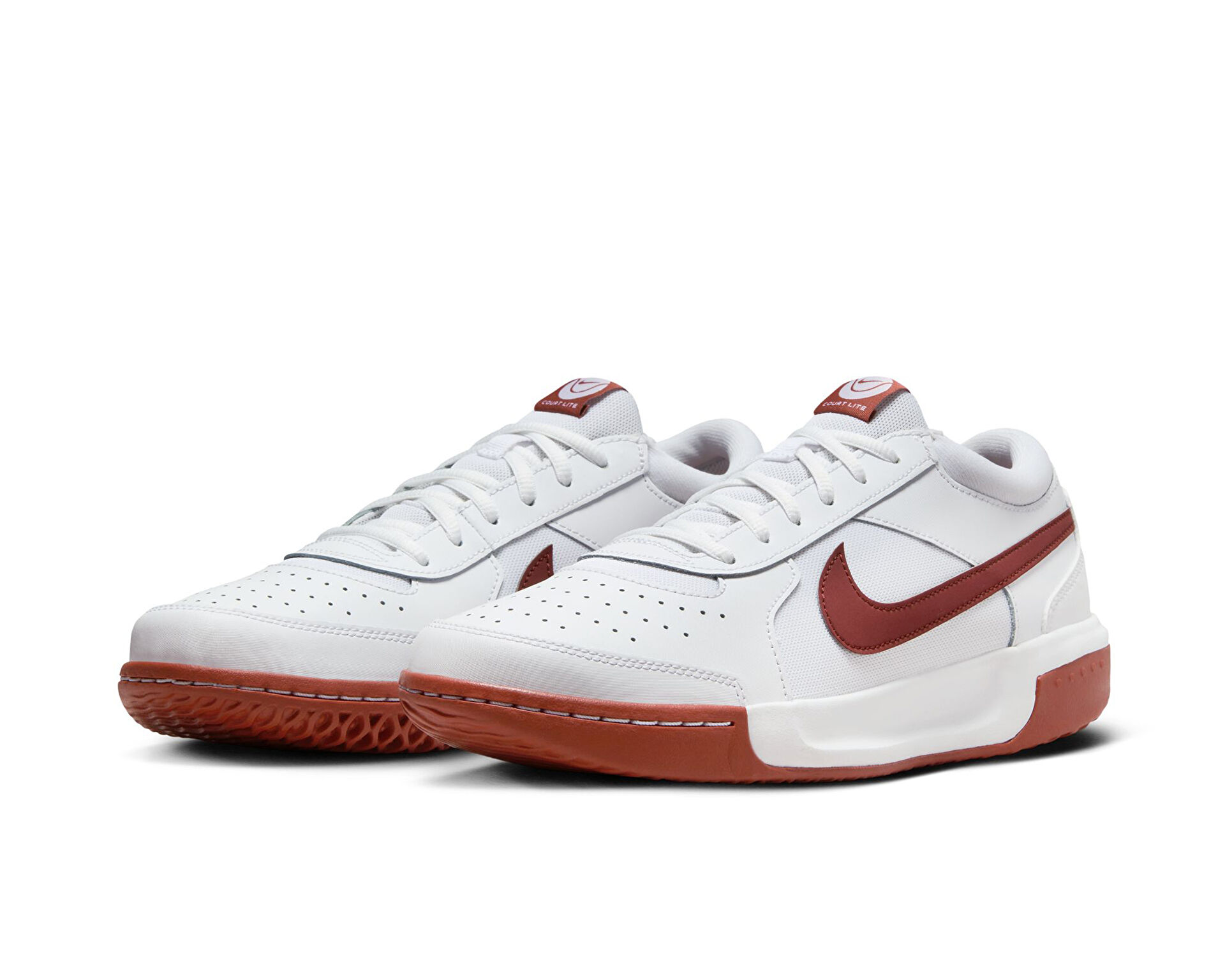 Nike Mens Court Air Zoom Lite 3 Beyaz DV3258 104