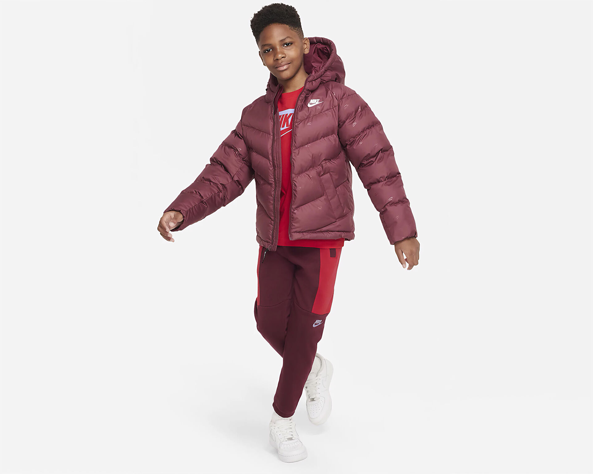 K Nsw Synfl Hd Jkt Aop ocuk Nike K rm z ocuk G nl k Mont DX1266