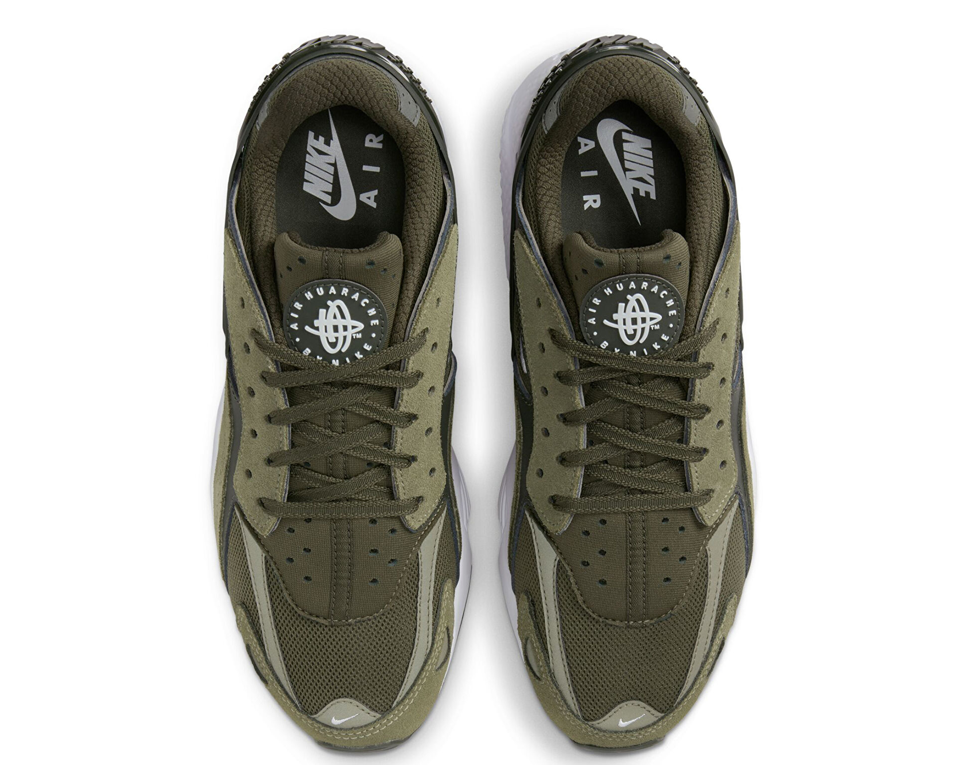 Nike Erkek Air Huarache Runner Haki DZ3306 300