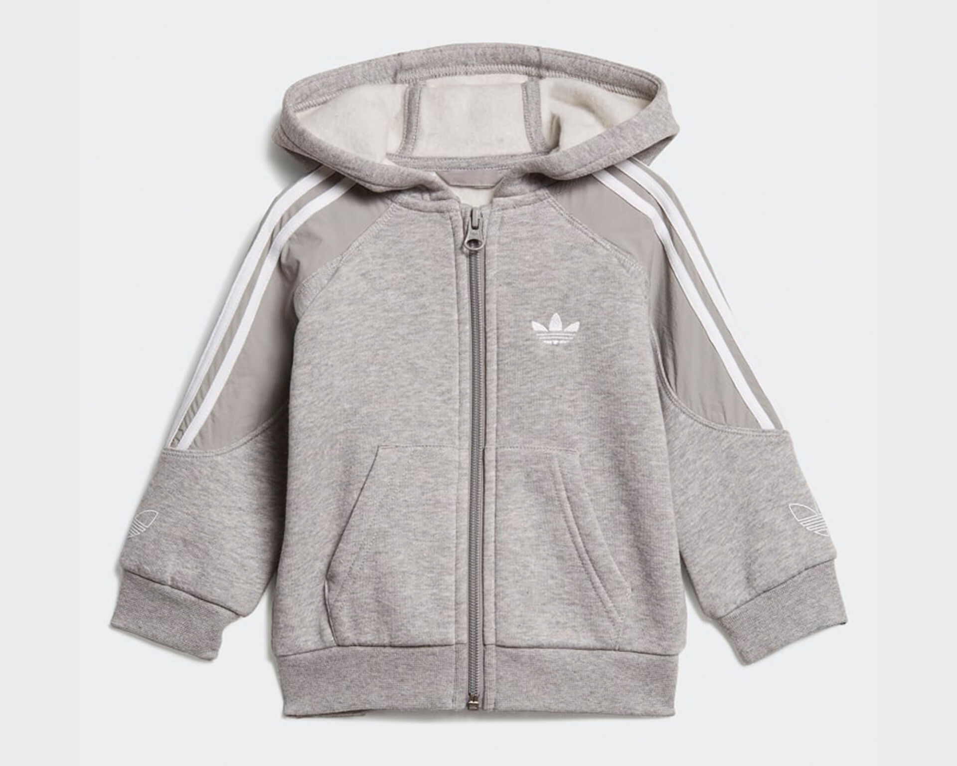 Adidas outline hot sale tracksuit