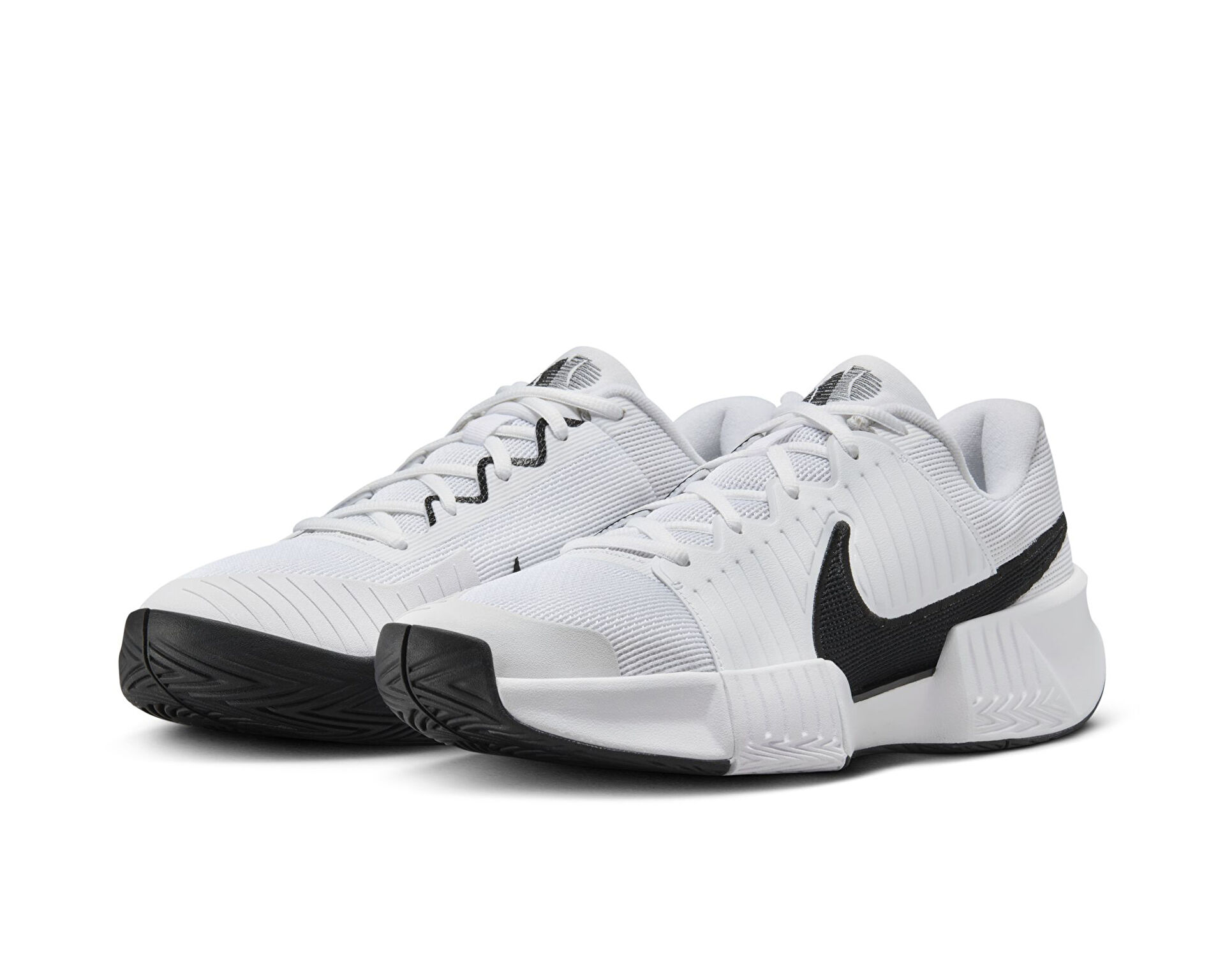Nike tennis black and white outlet