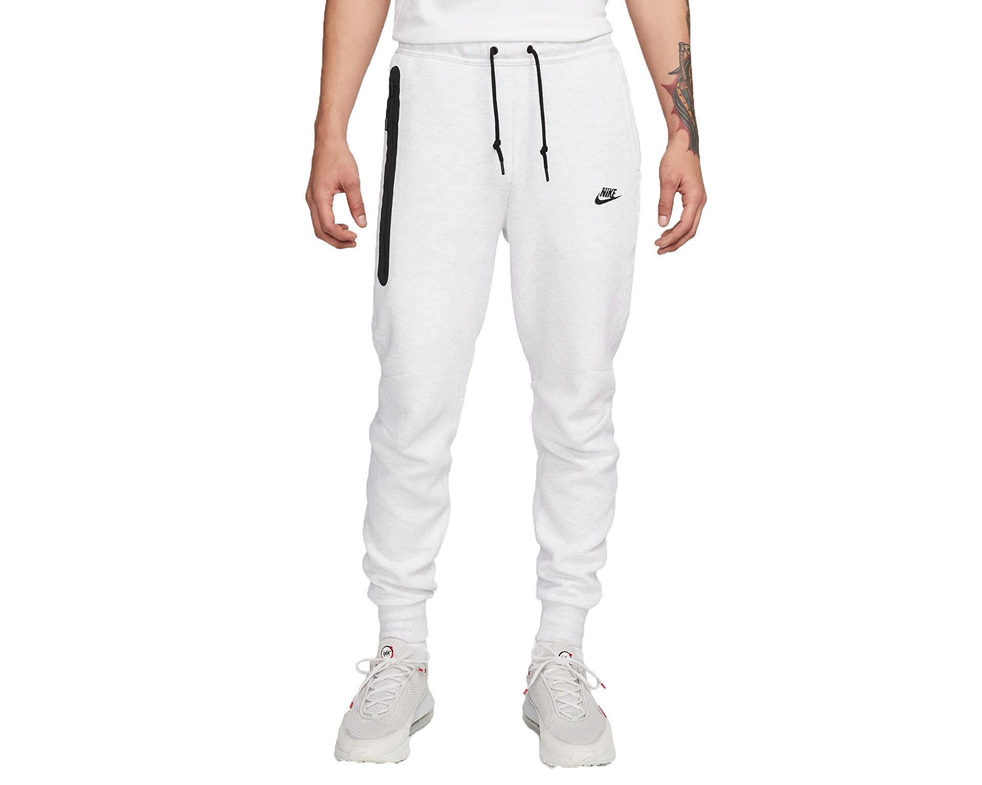 Nike Erkek M Nk Tch Flc Jggr Beyaz FB8002 051