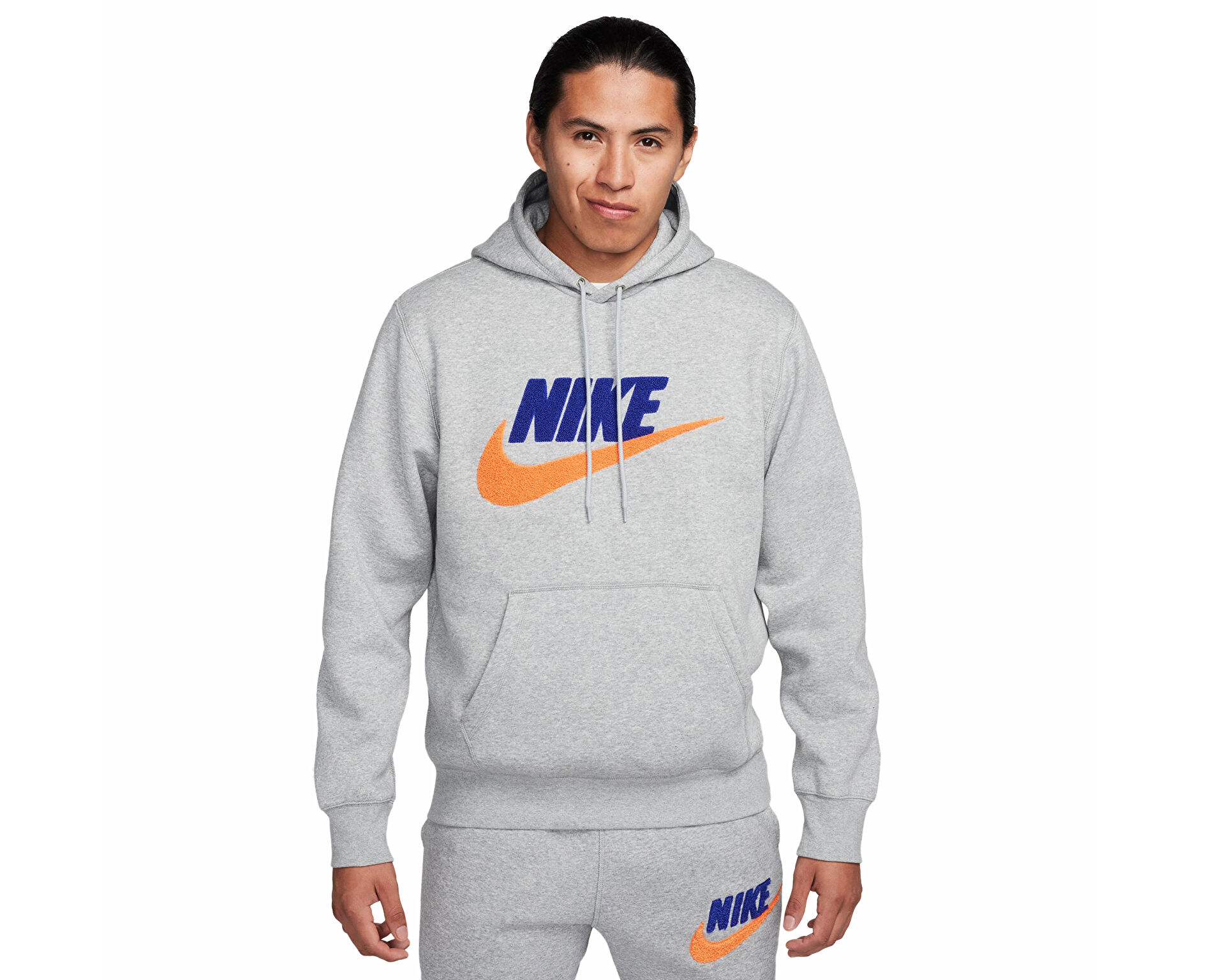 Nike Erkek Club Fleece Gri FN3104 063