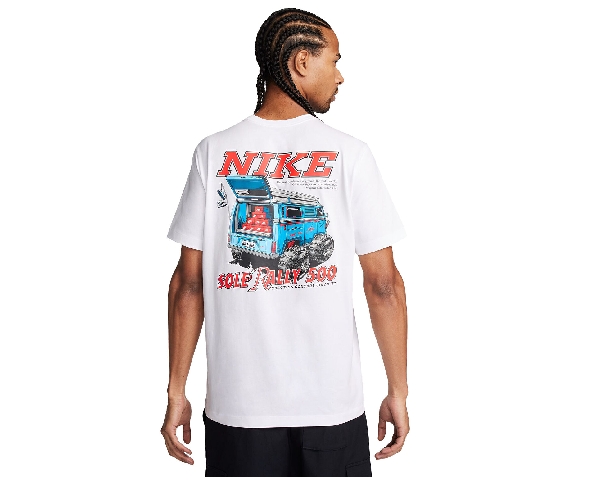 Nike Erkek U Nsw Tee Sole Rally Lbr Beyaz FQ3764 100