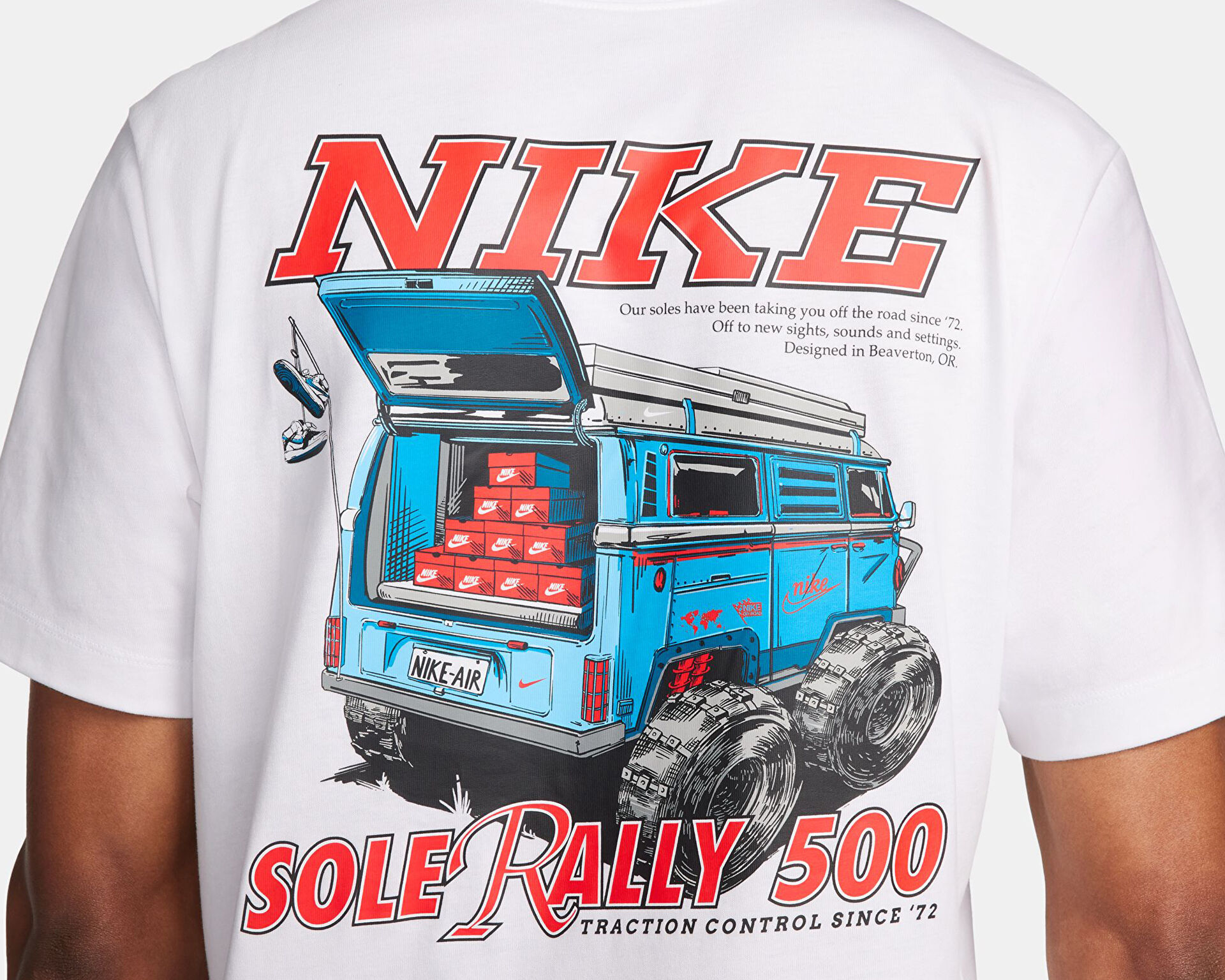 Nike Erkek U Nsw Tee Sole Rally Lbr Beyaz FQ3764 100