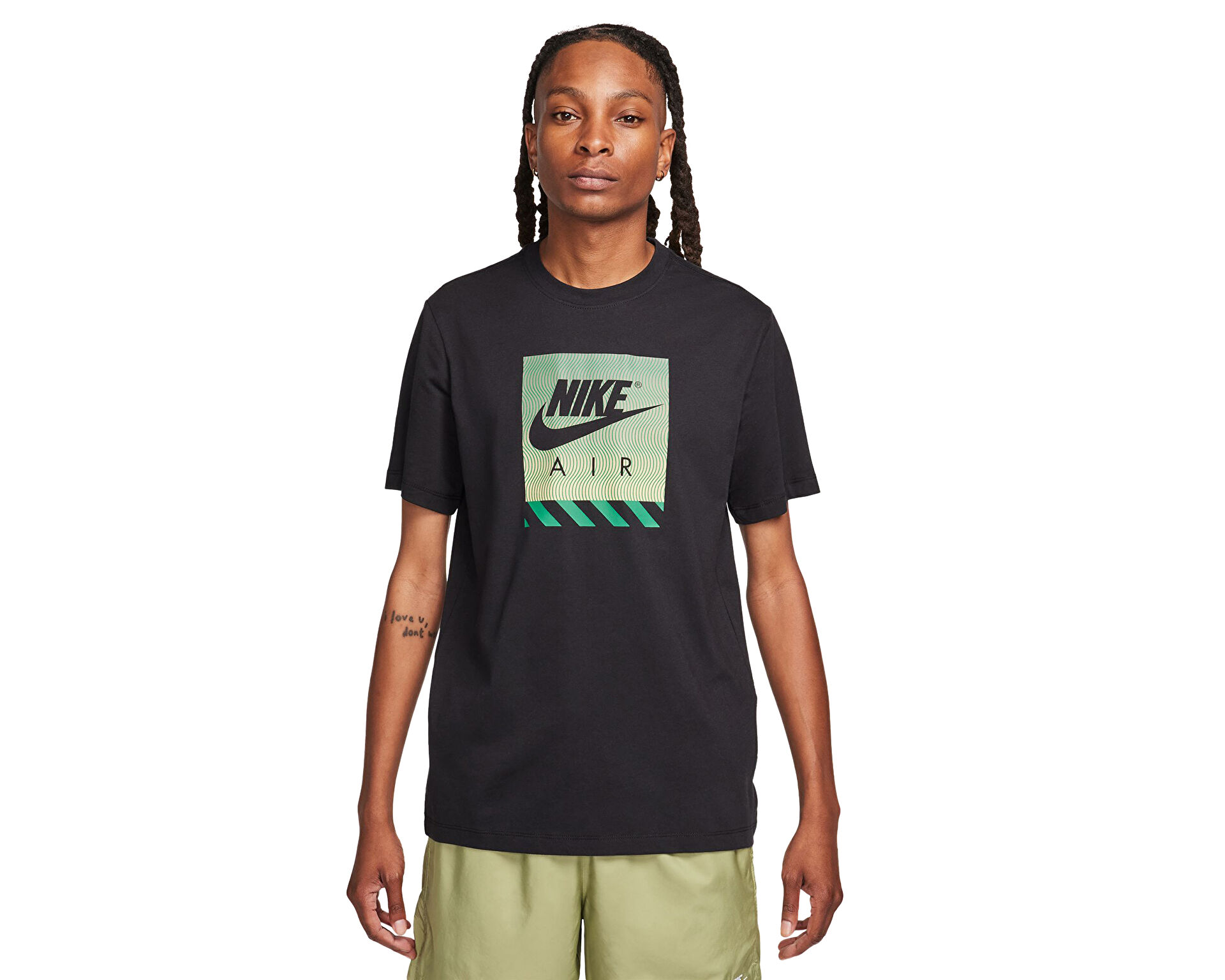 Nike Erkek M Nsw Tee Fw Connect Siyah FQ3794 010