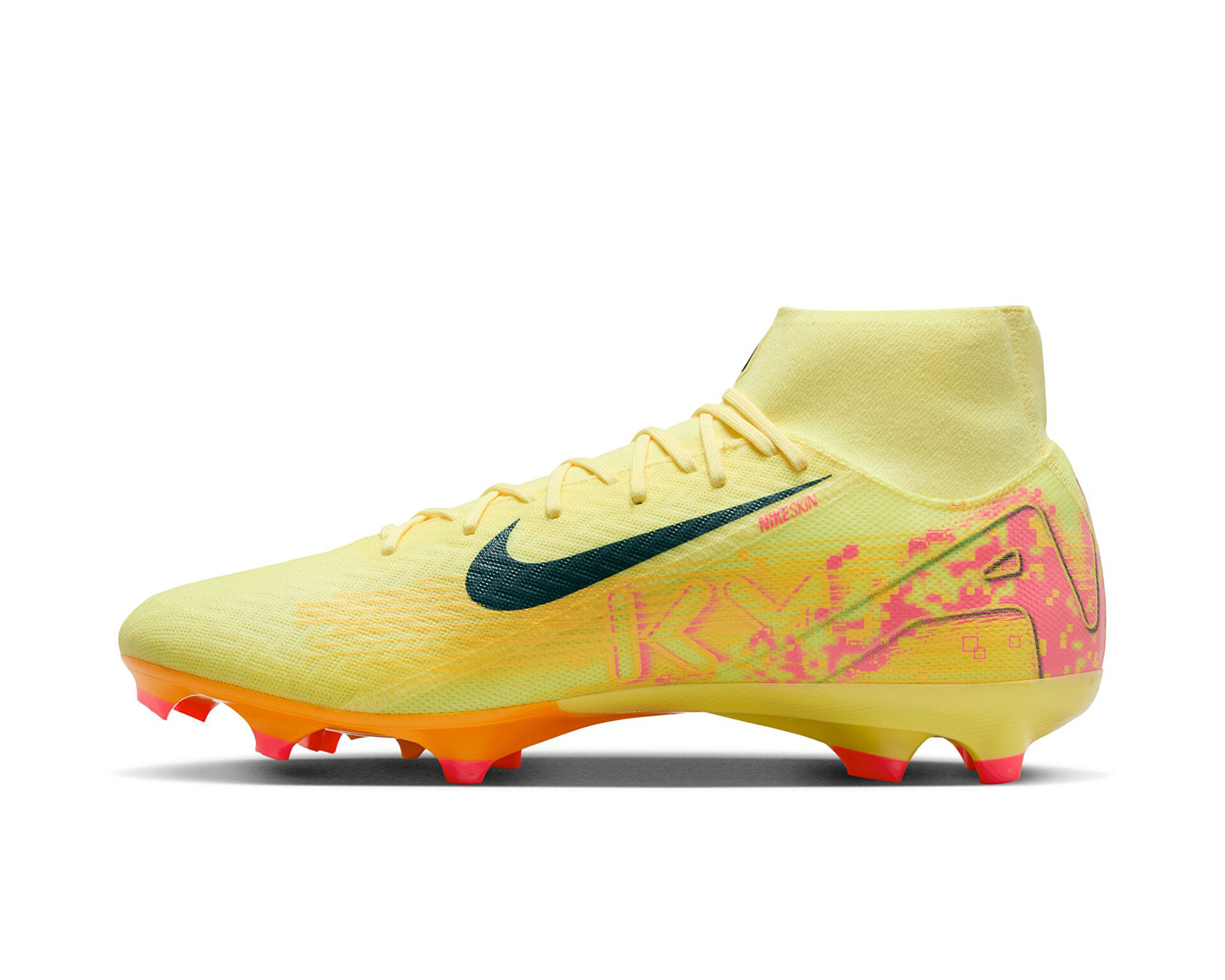 Nike Erkek Mercurial Superfly 10 Academy Kylian Mbappe Turuncu FQ8293 800