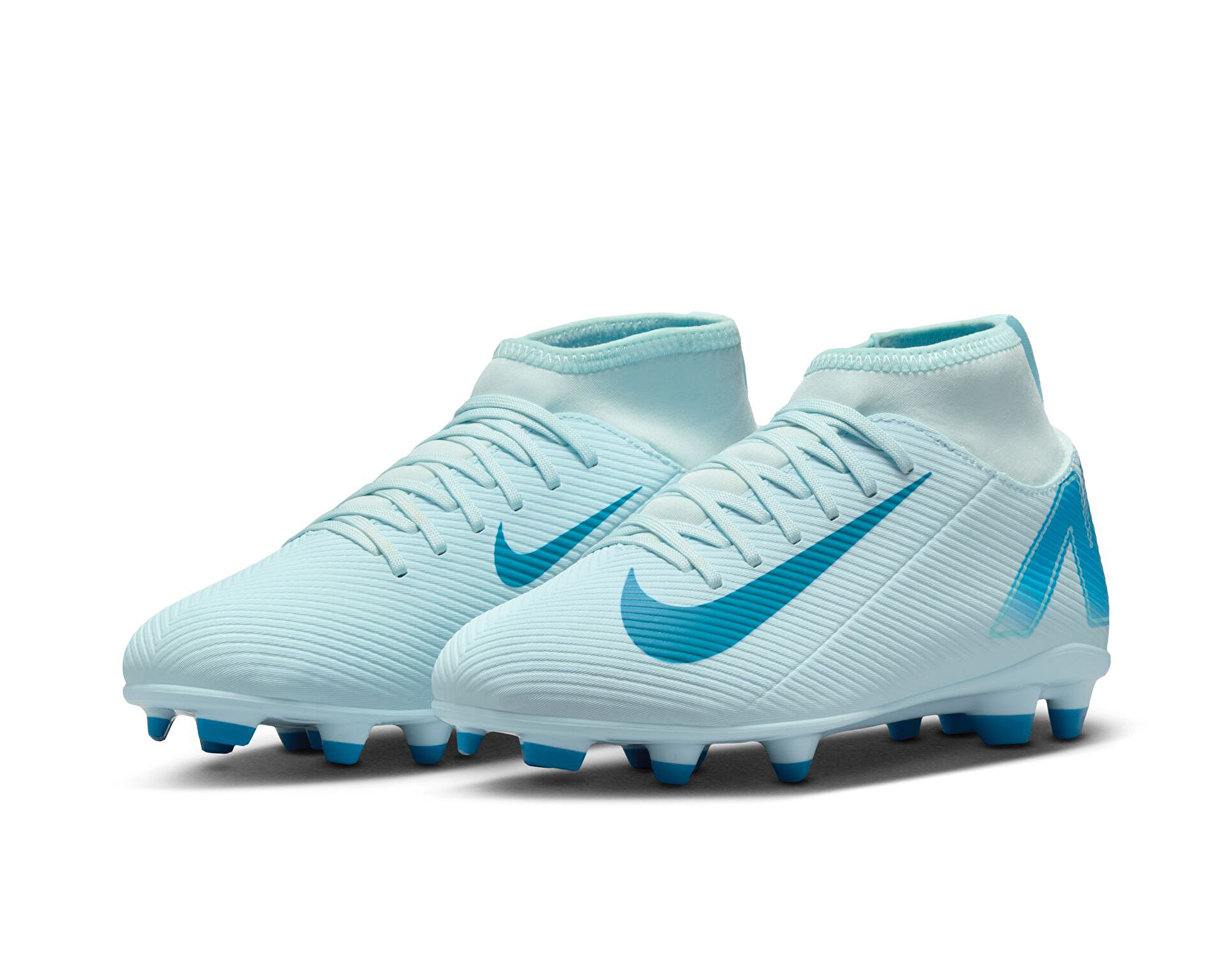 Nike soccer cleats mercurial blue clearance