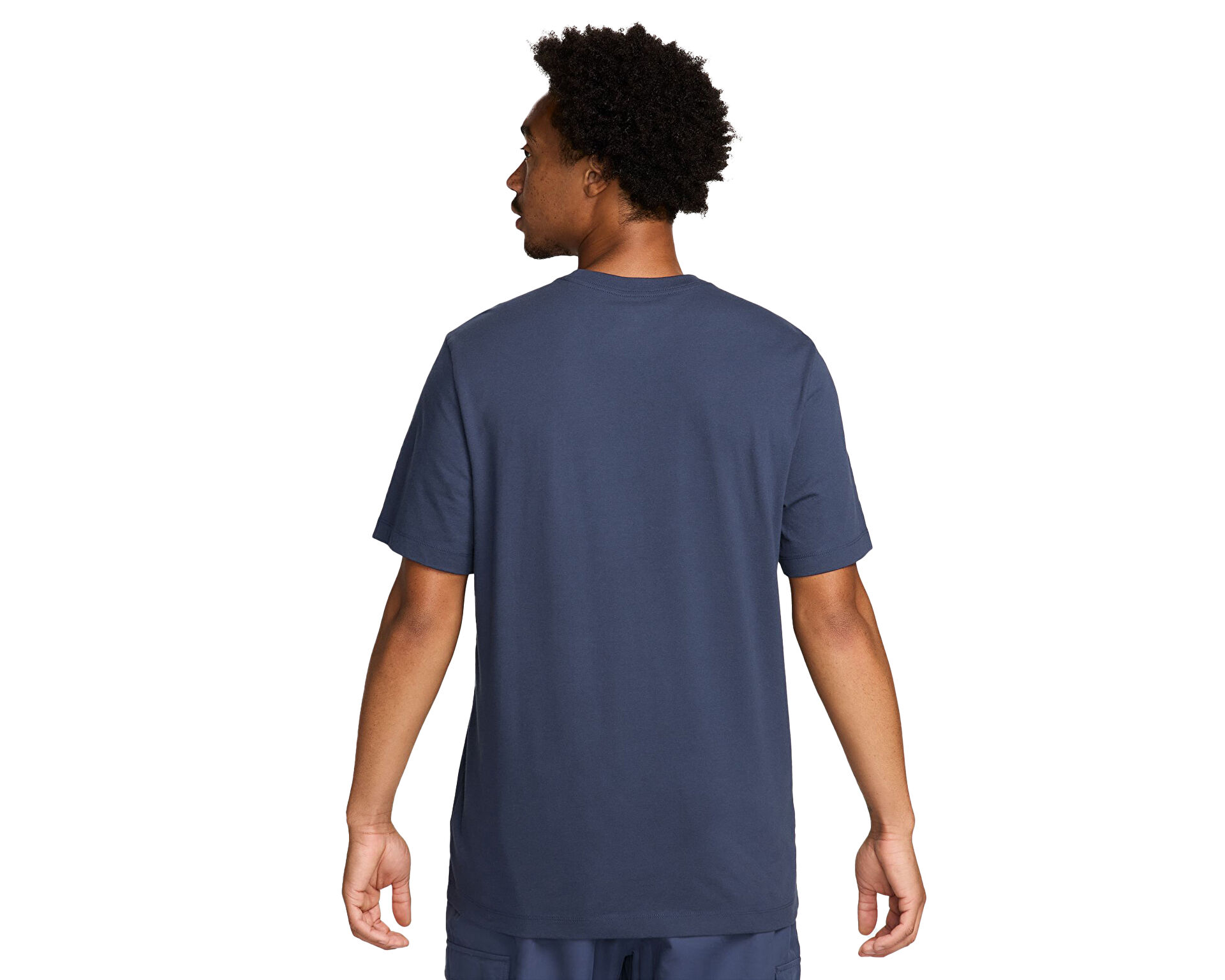 Nike t shirts mens navy blue cheap