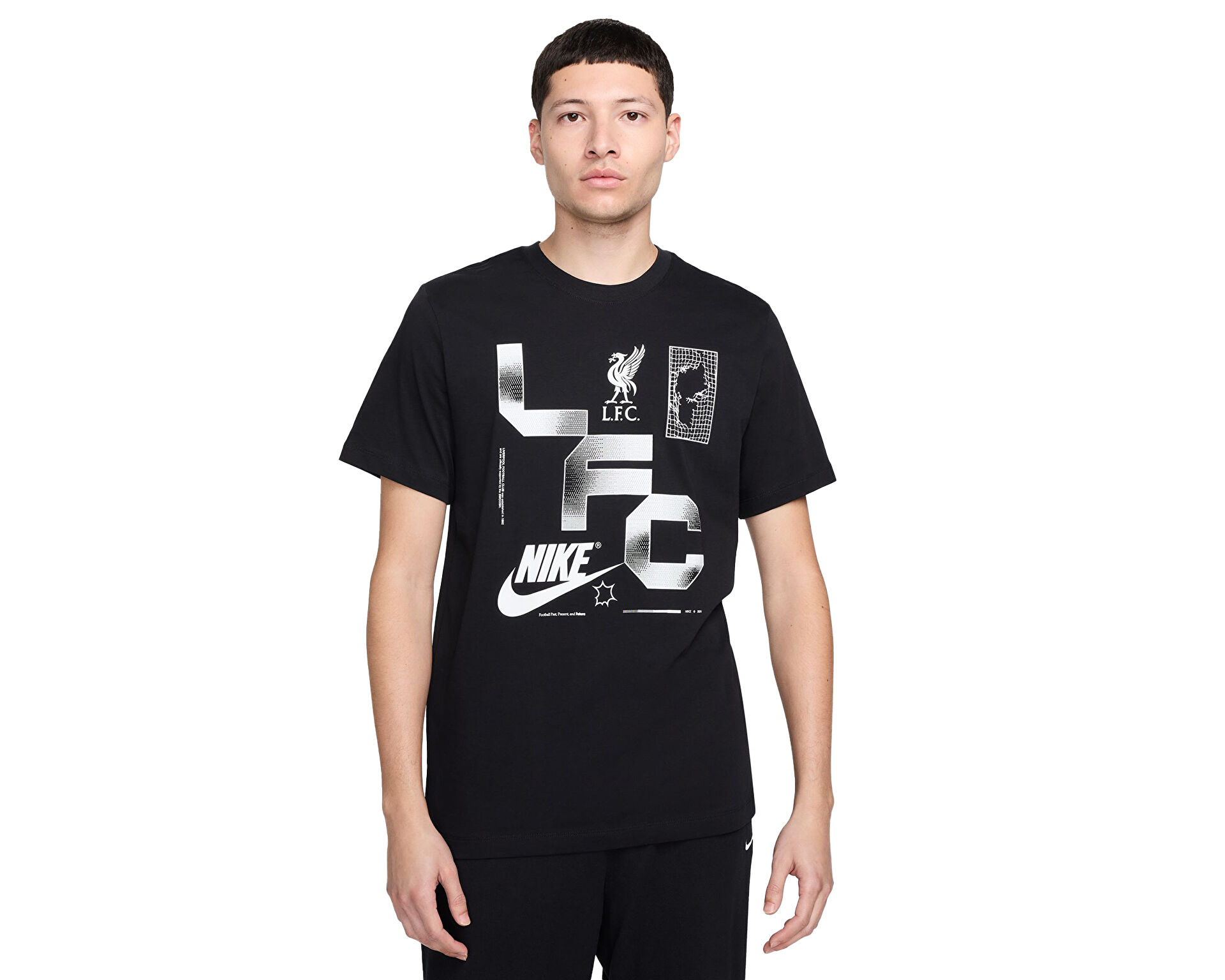 Nike Erkek Lfc M Nk Futura Tee Siyah FV9418 010