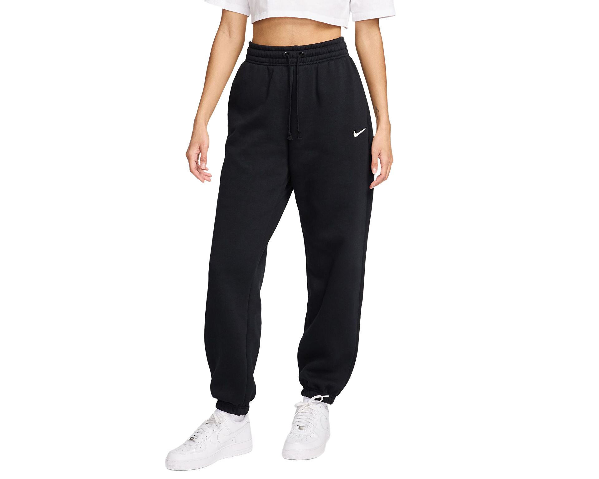 Nike Kad n W Nsw Phnx Flc Hr Os Pant 2 Siyah FZ5996 010