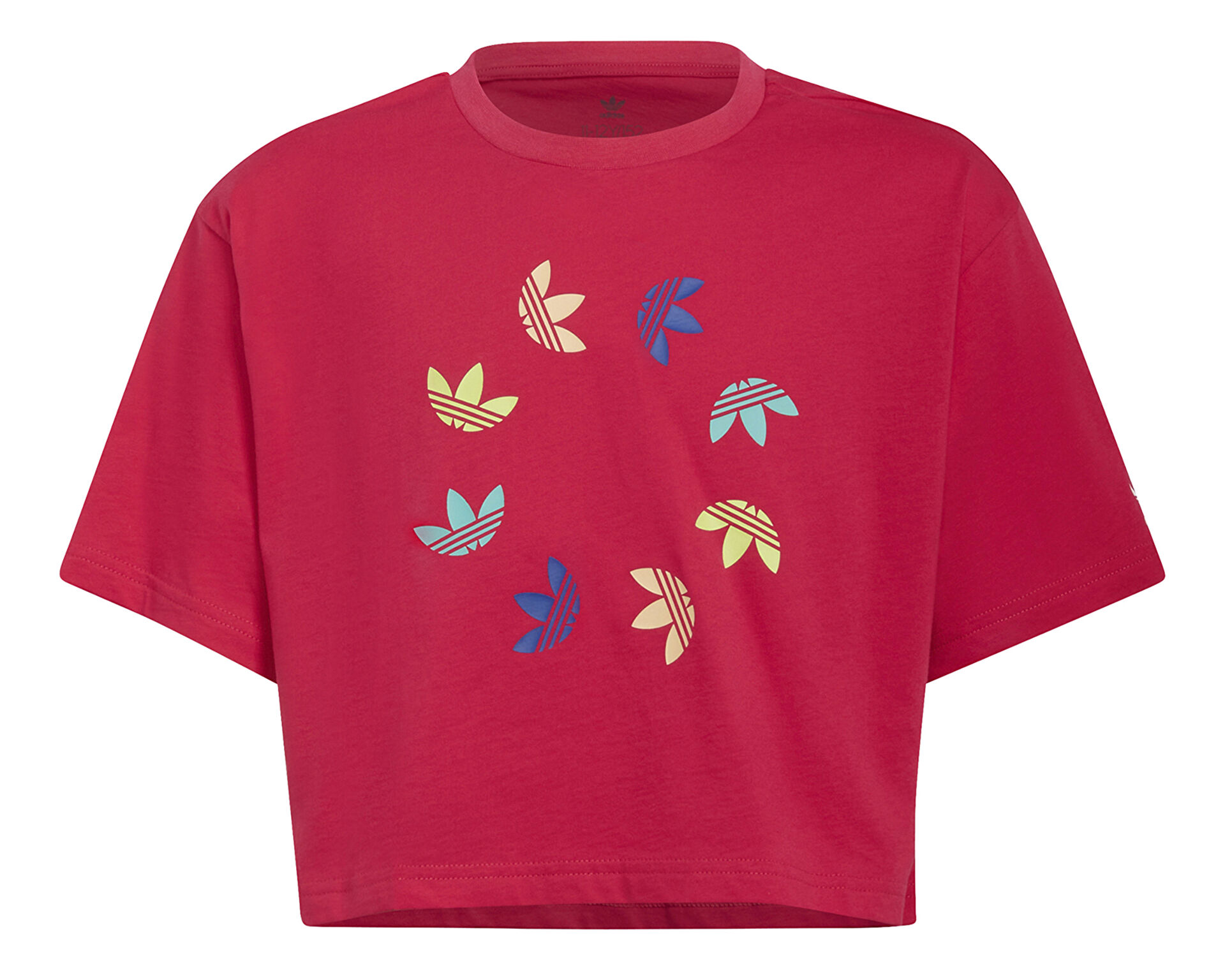 T shirt cropped adidas discount