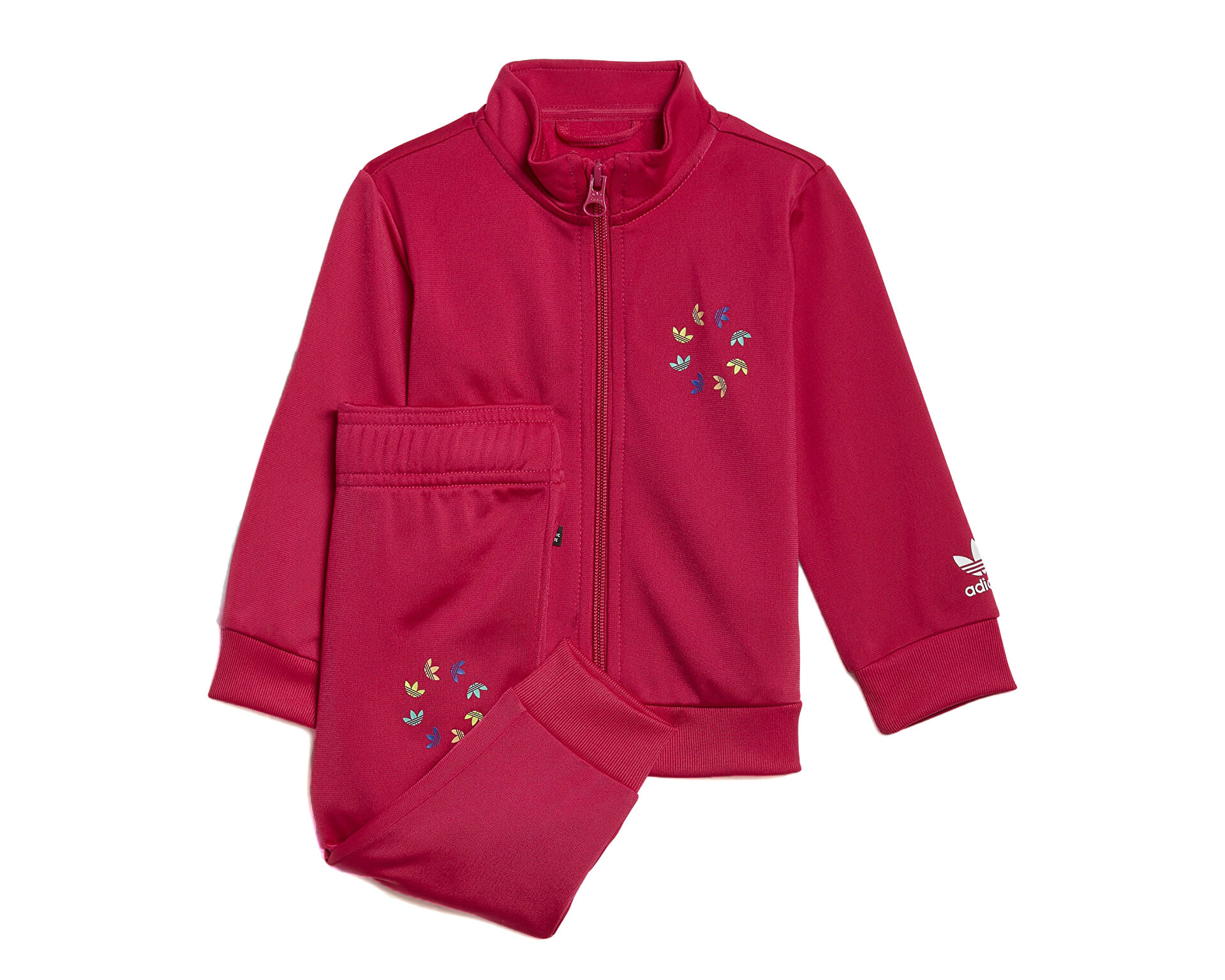 Toddler girl adidas tracksuit on sale