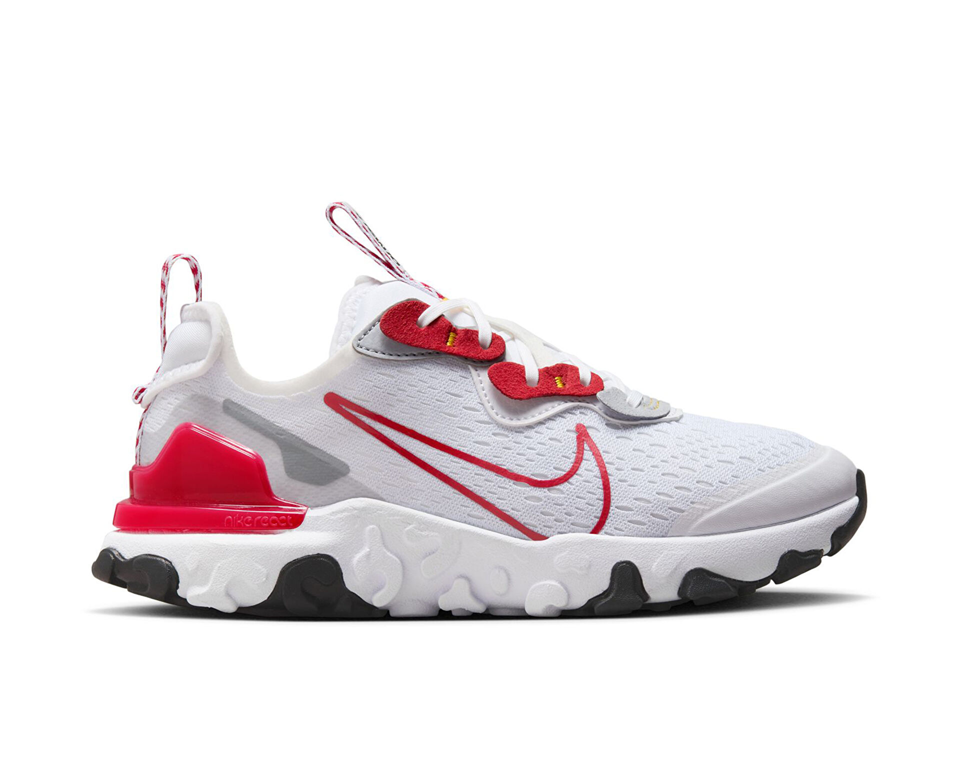 Nike react white red hotsell