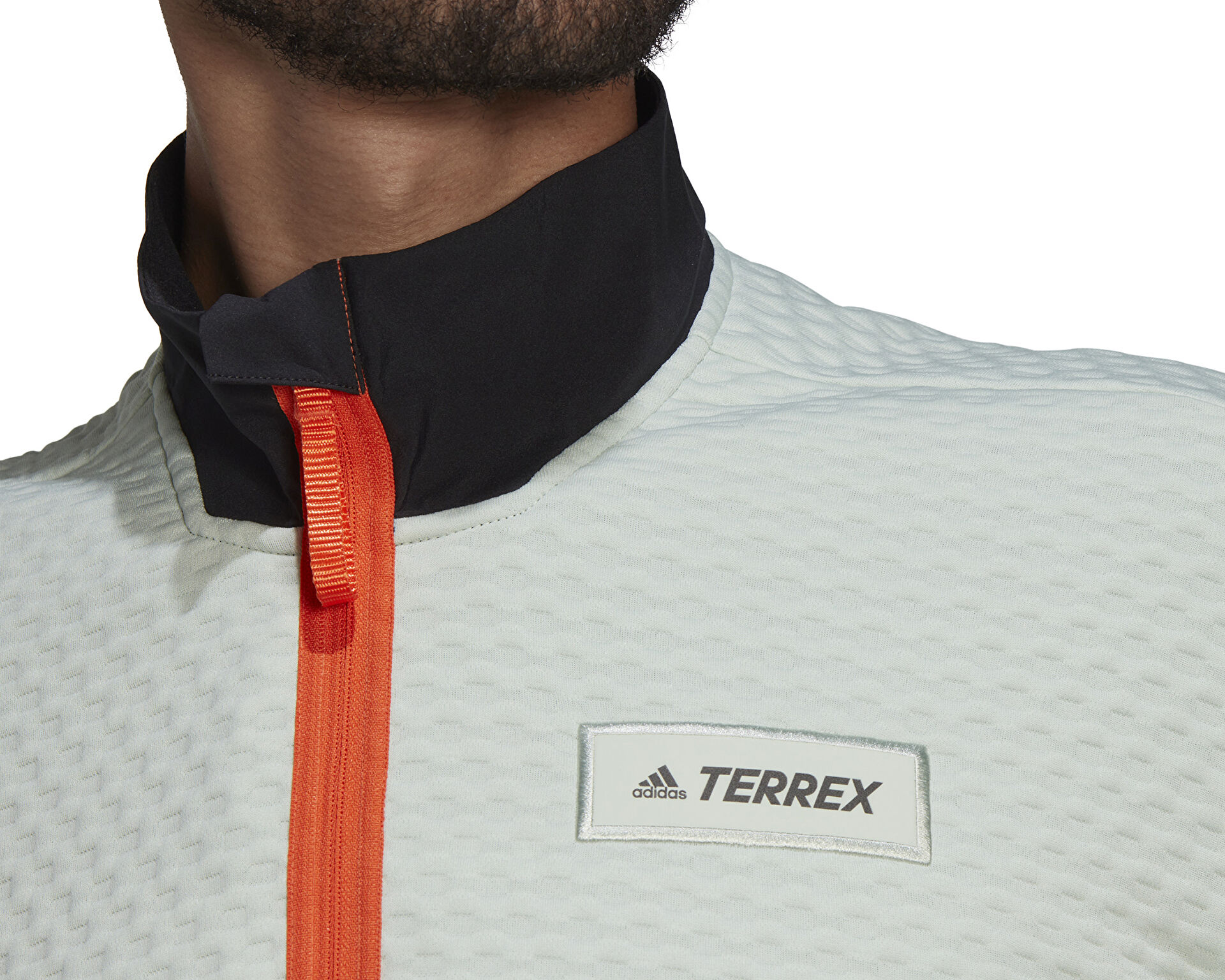 Utilitas Hz Fl Erkek adidas Ye il Erkek Outdoor Polar Sweatshirts