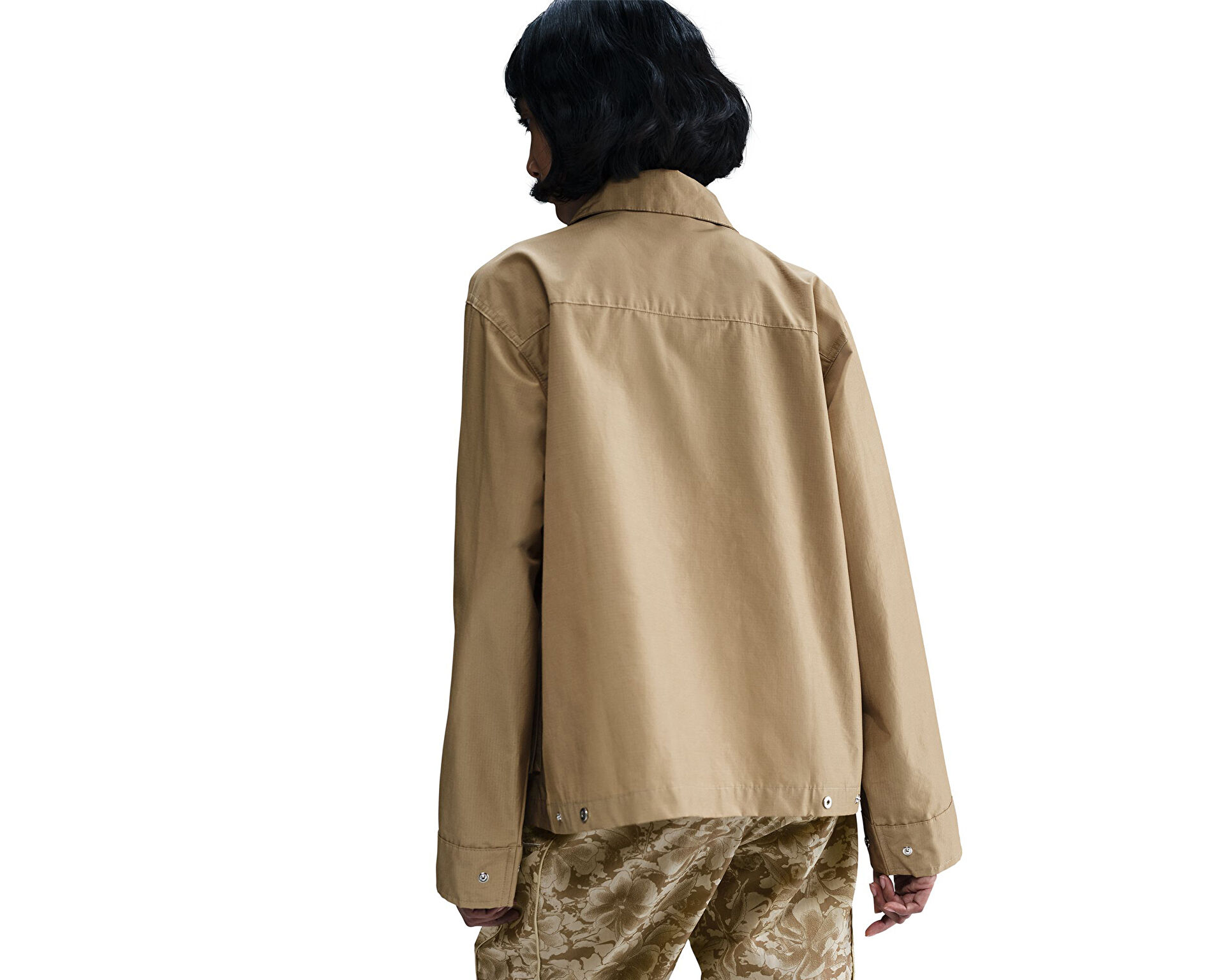 ジャケット NIKE Woman Jacket Beige HJ1007 297 Nike - Jacket for Woman - Beige - HJ1007-297 | FRMODA.COM