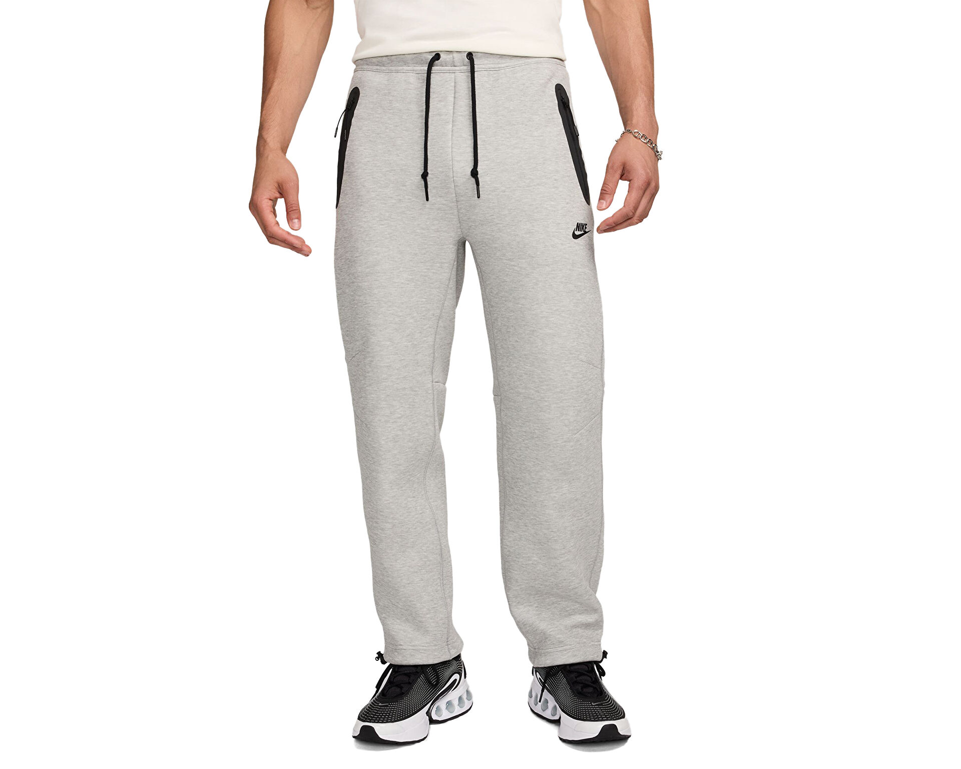 Nike Erkek M Nk Tch Flc Oh Pant2 Gri HJ6533 063