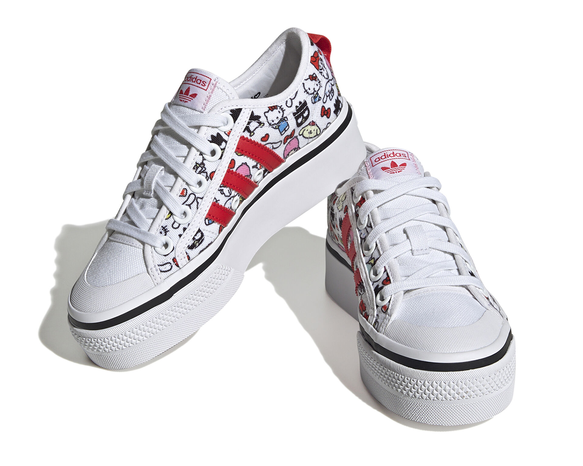 Nizza Platform J ocuk adidas Beyaz Gen G nl k Ayakkab HQ6888