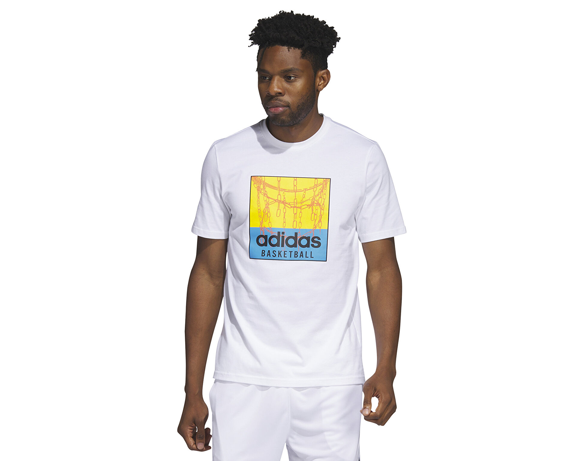 T shirt adidas basketball deals