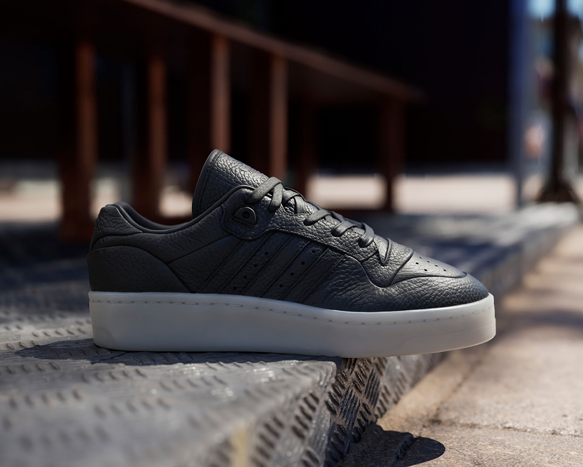 adidas Unisex Rivalry Lux Low Siyah ID3950