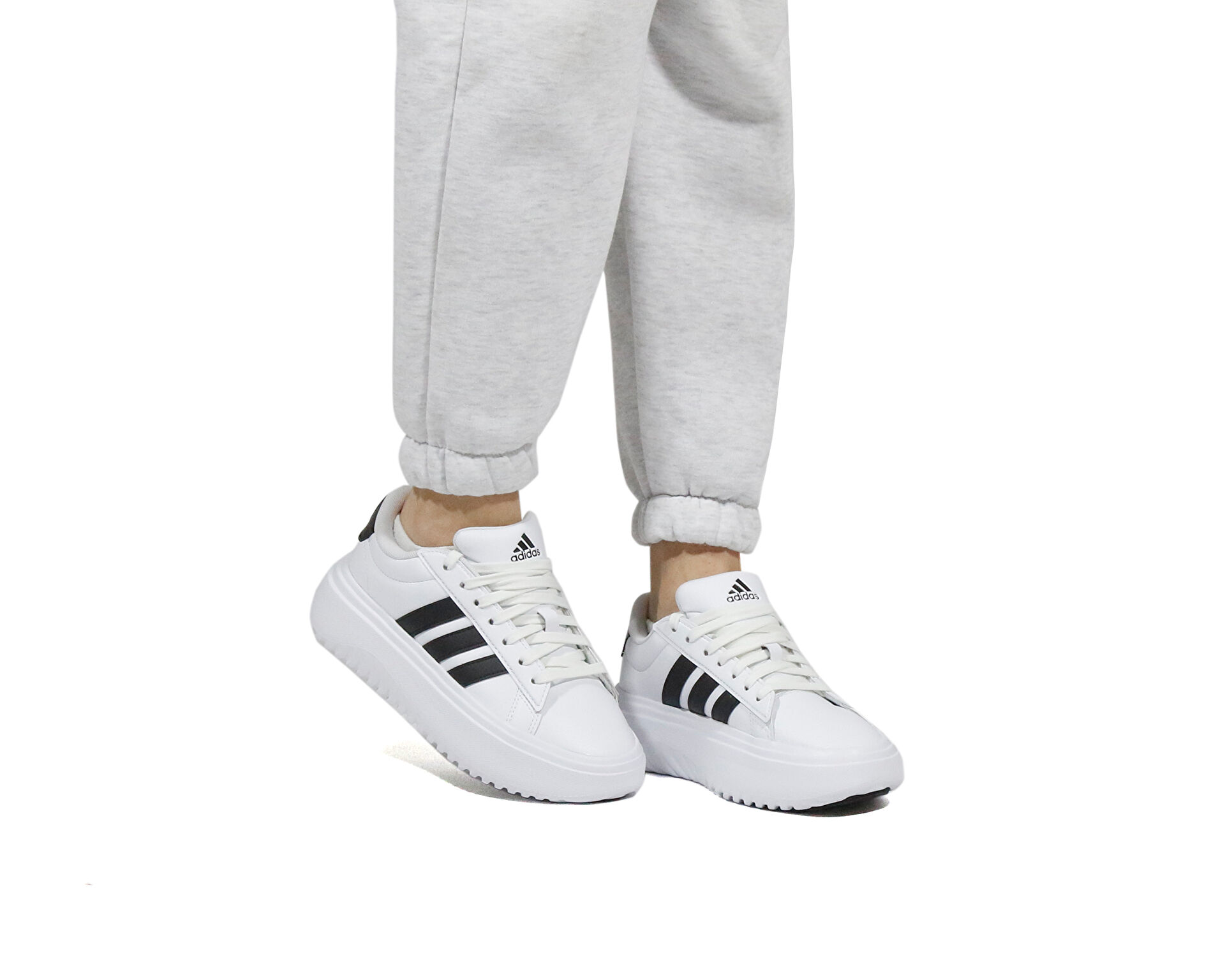 adidas Kadın Grand Court Platform Beyaz IE1092