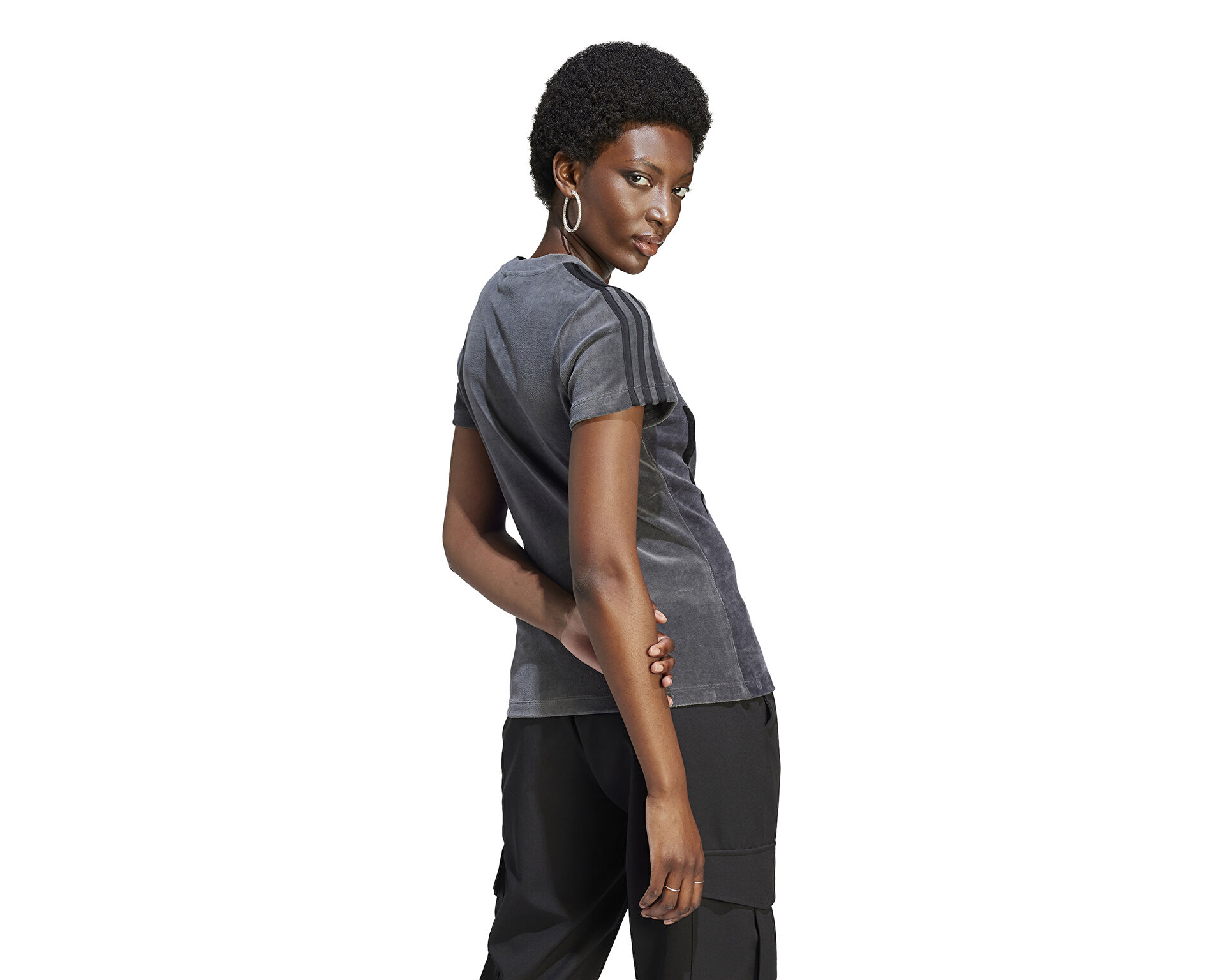 Tight Tee Kad n adidas Gri Tight Tee II5647 Korayspor
