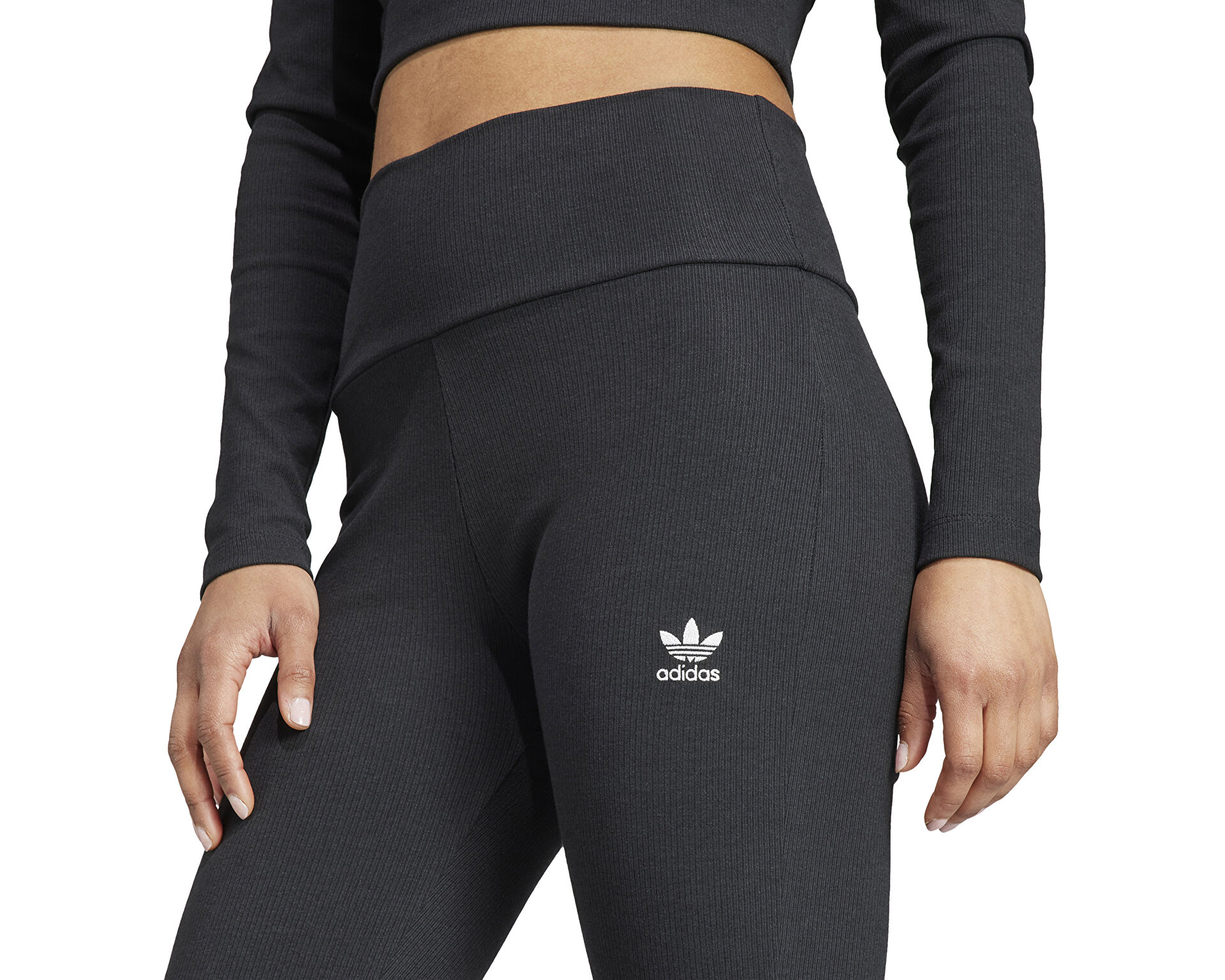 ボトムスその他 adidas Lip Flared Pants Black II8056 ADIDAS Essentials Rib Flared Pants II8056 - Shiekh