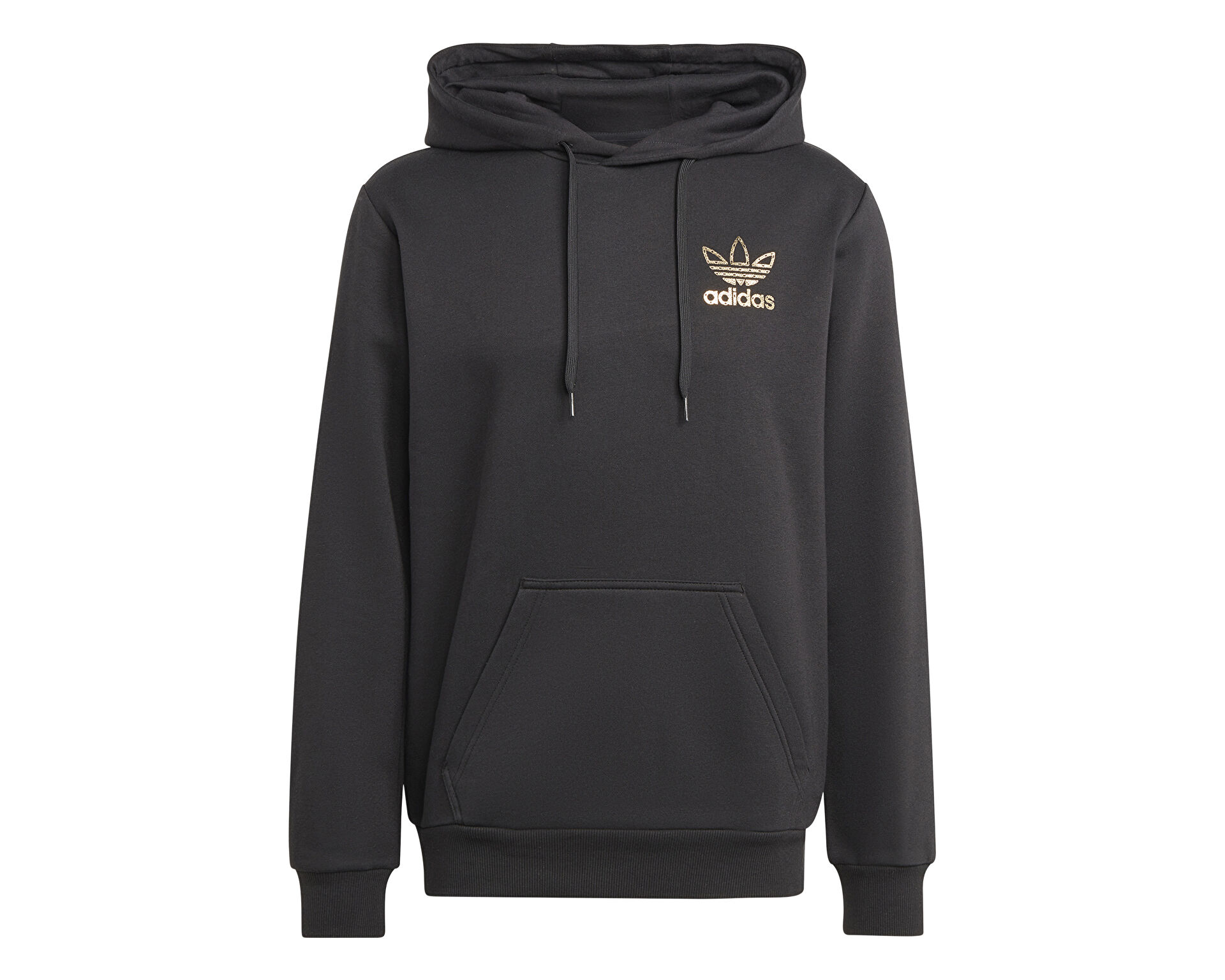 adidas Erkek Gold Hoody Siyah IJ8228