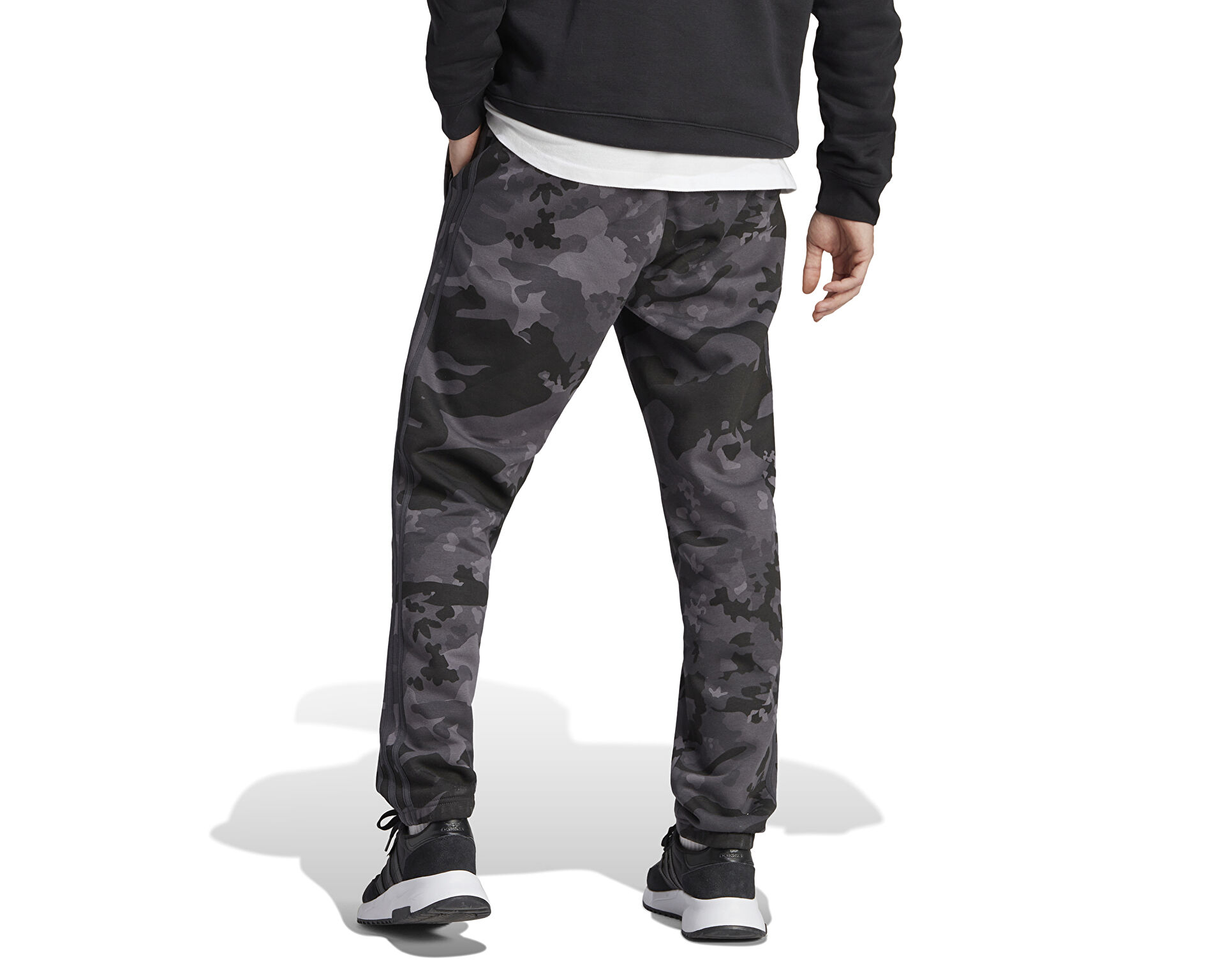 adidas Erkek Camo Sweatpant Gri IK3539