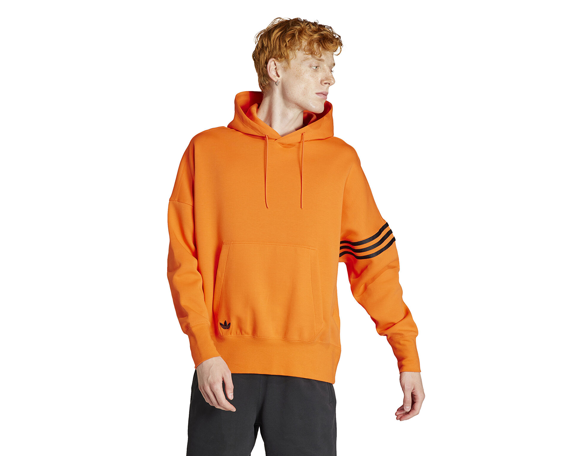 adidas Erkek New C Hoodie Turuncu IL2512