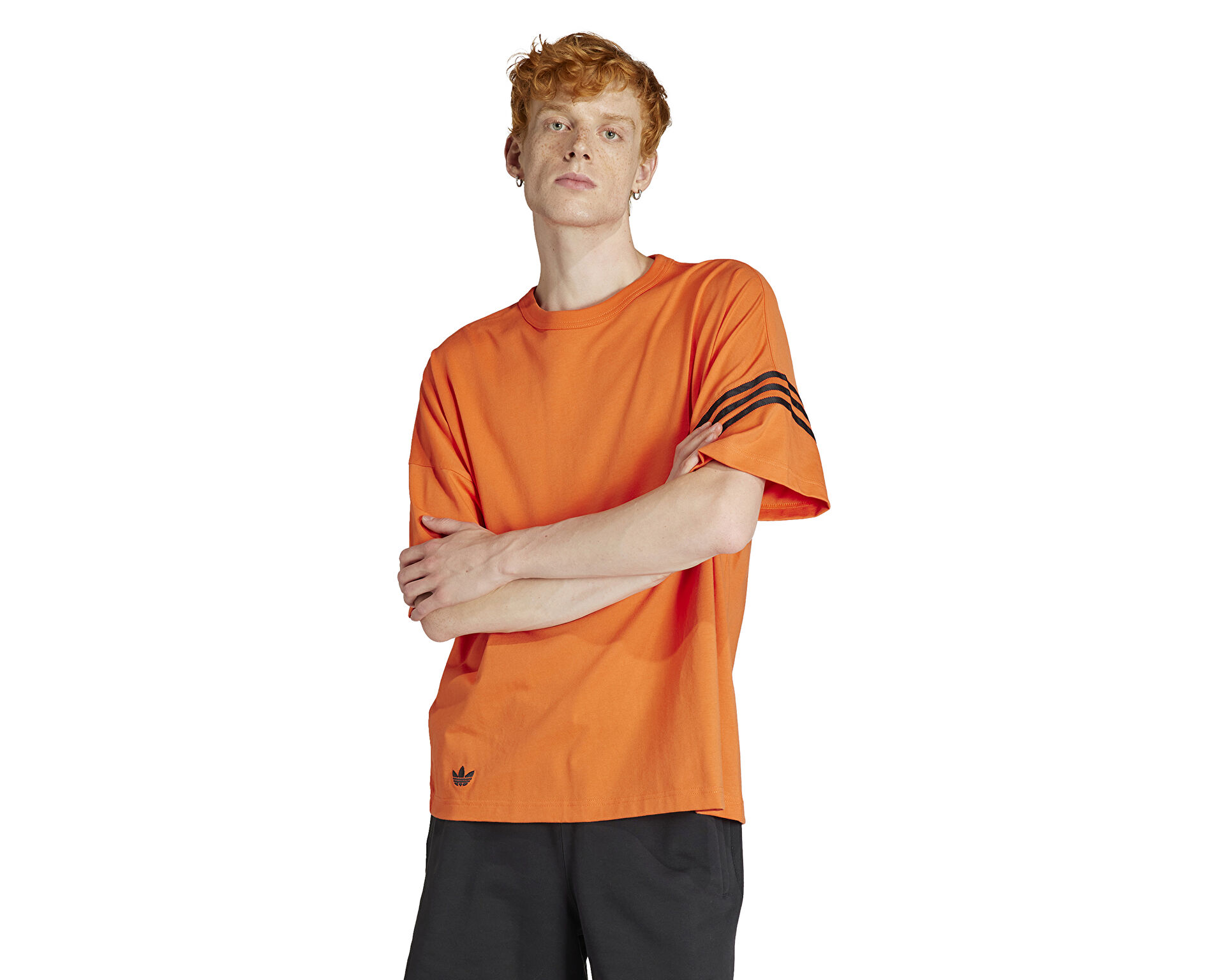 New C Tee Erkek adidas Turuncu Erkek G nl k Ti rt IM2094 Korayspor