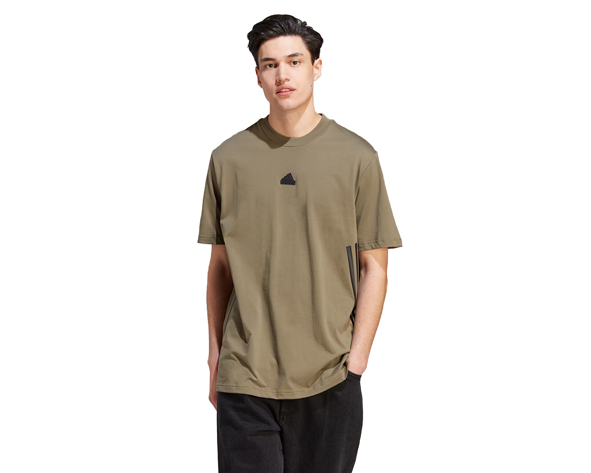 adidas Erkek M Fi 3S T Haki IN1615