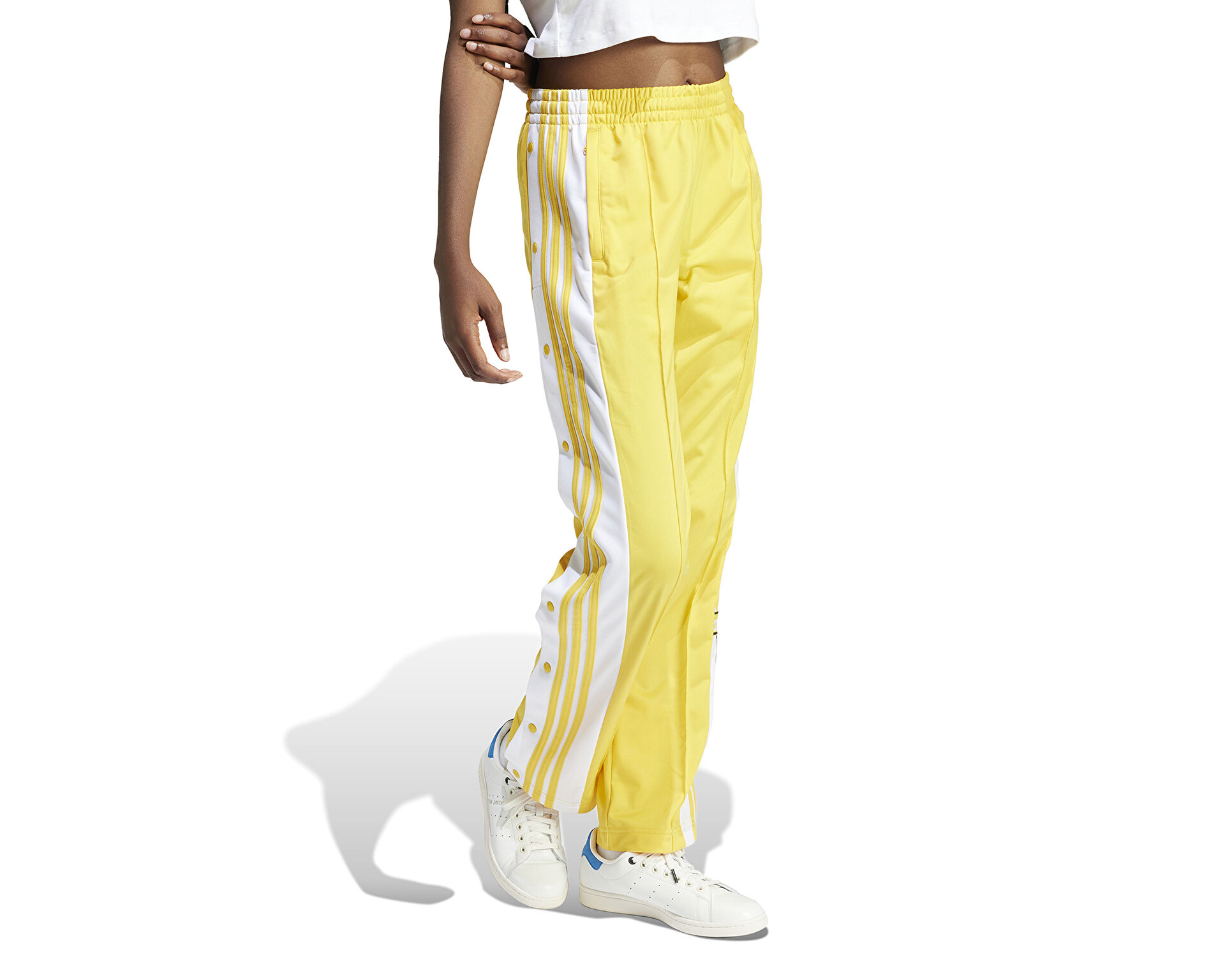 Adidas yellow joggers online