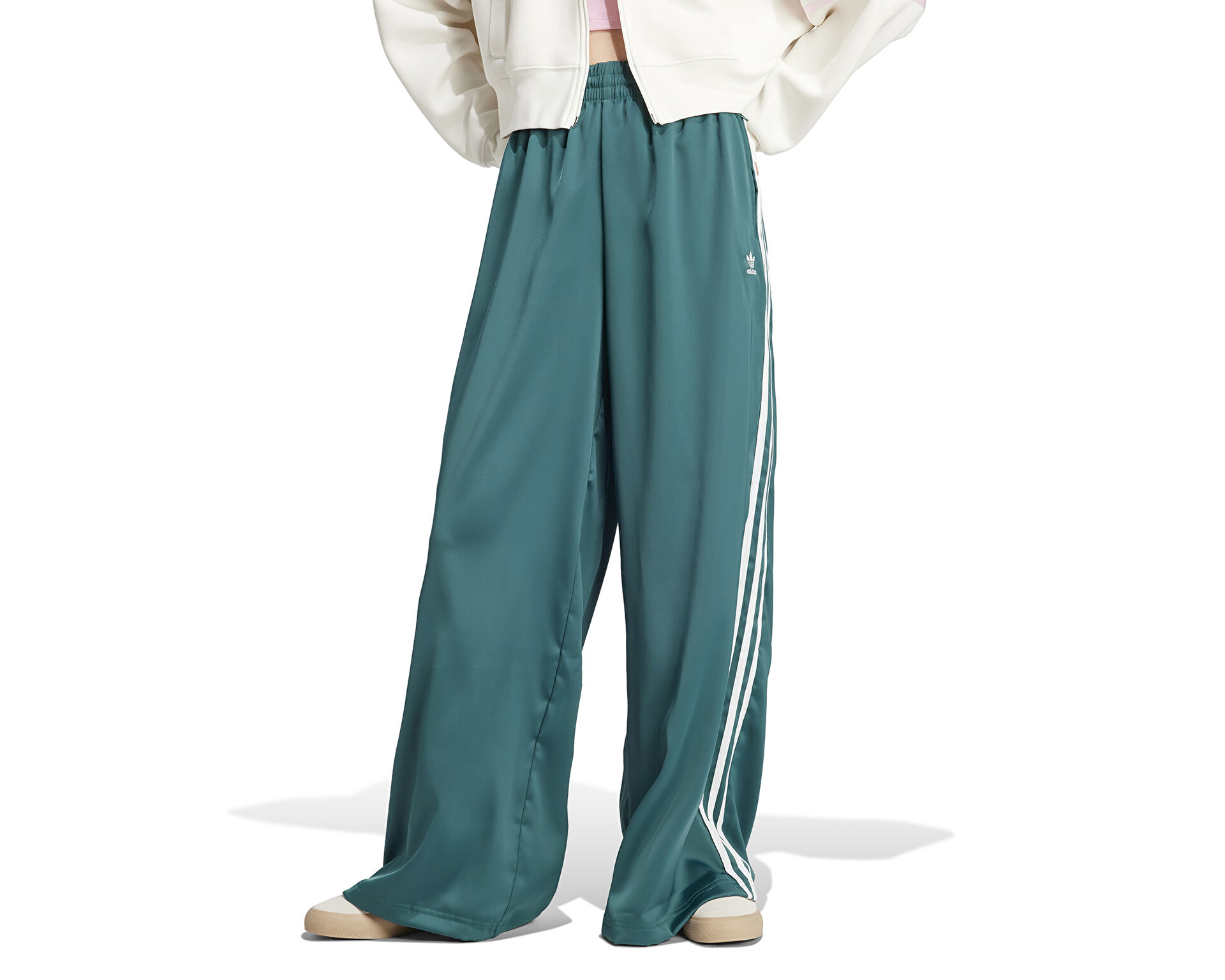 Satin adidas pants clearance