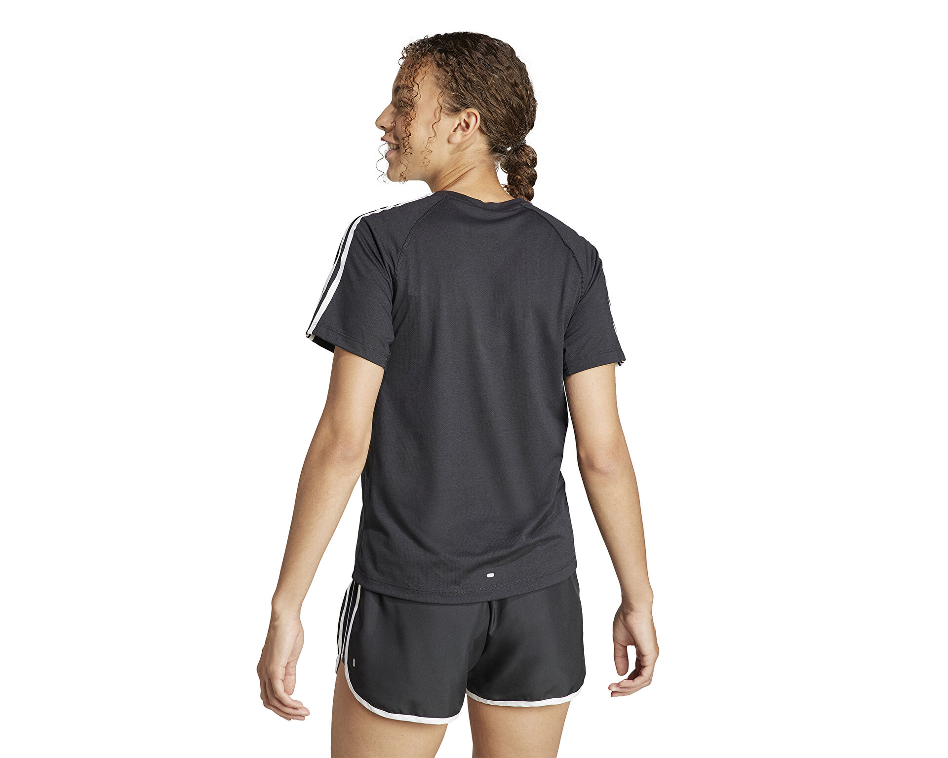 adidas Kad n Otr E 3S Tee Siyah IQ3875