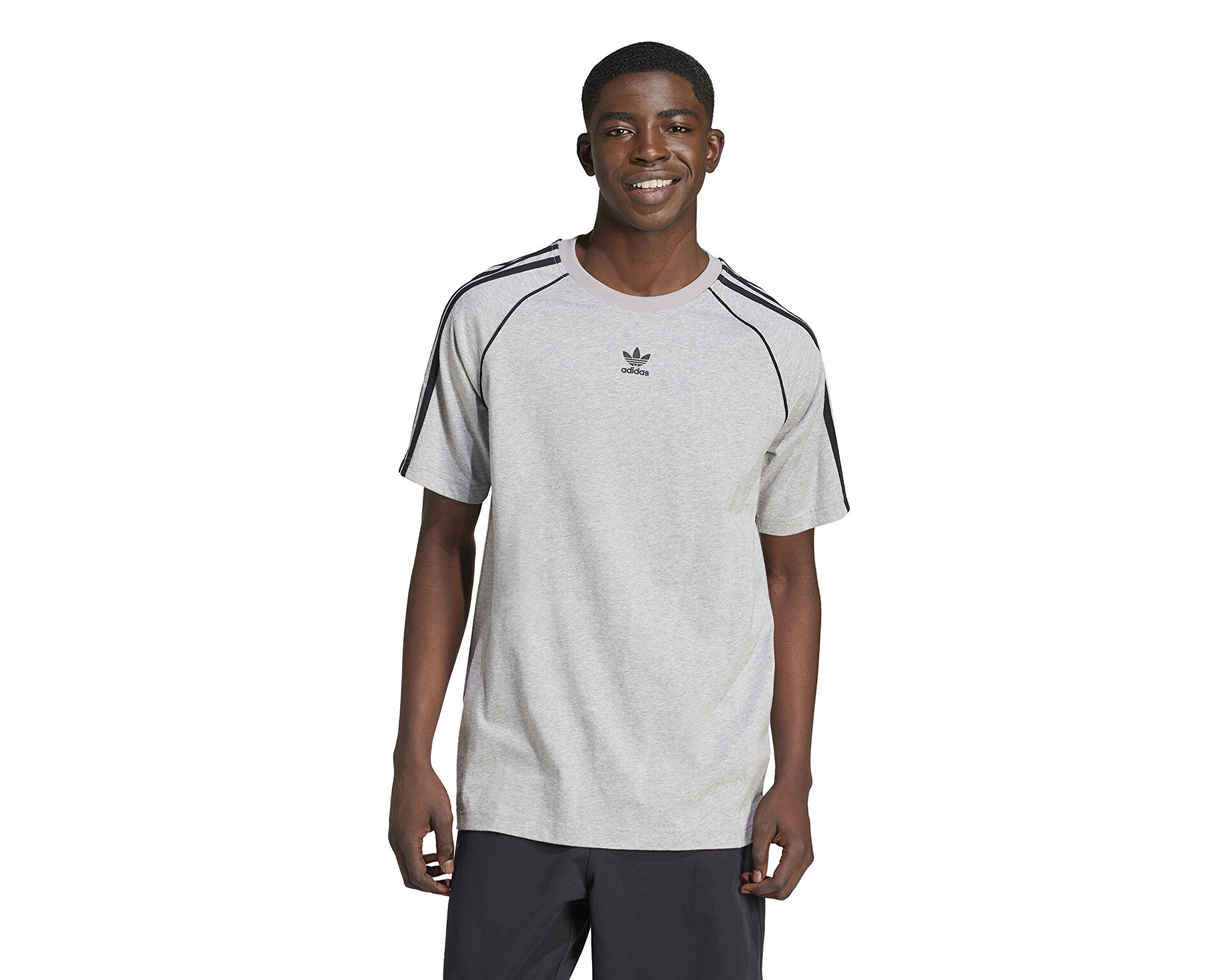 adidas Erkek Sst Tee Gri IR9455