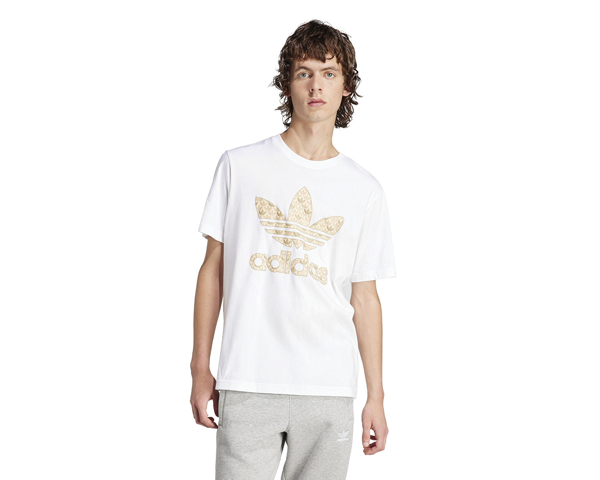 adidas Erkek Mono Tee Beyaz IS0261