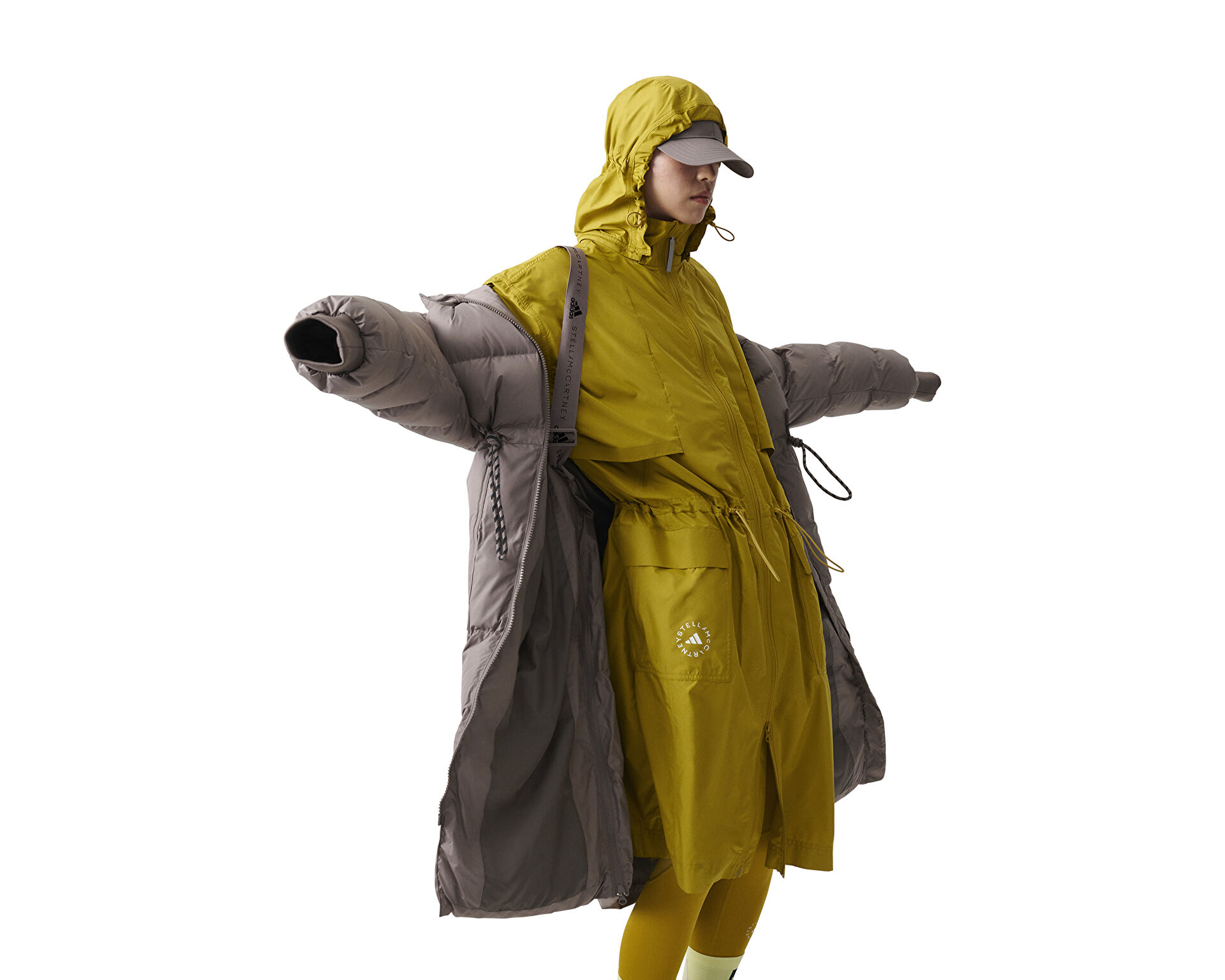 adidas Kad n By Stella Mc Cartney Long Puffa Kahverengi IT5737