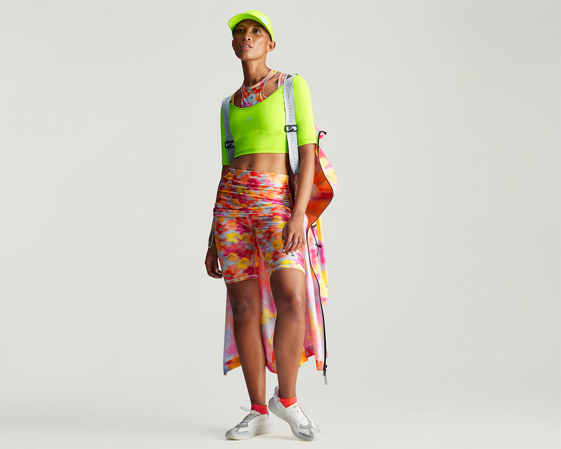 adidas Kad n By Stella McCartney Printed Shine Rolltop Ye il IW3880