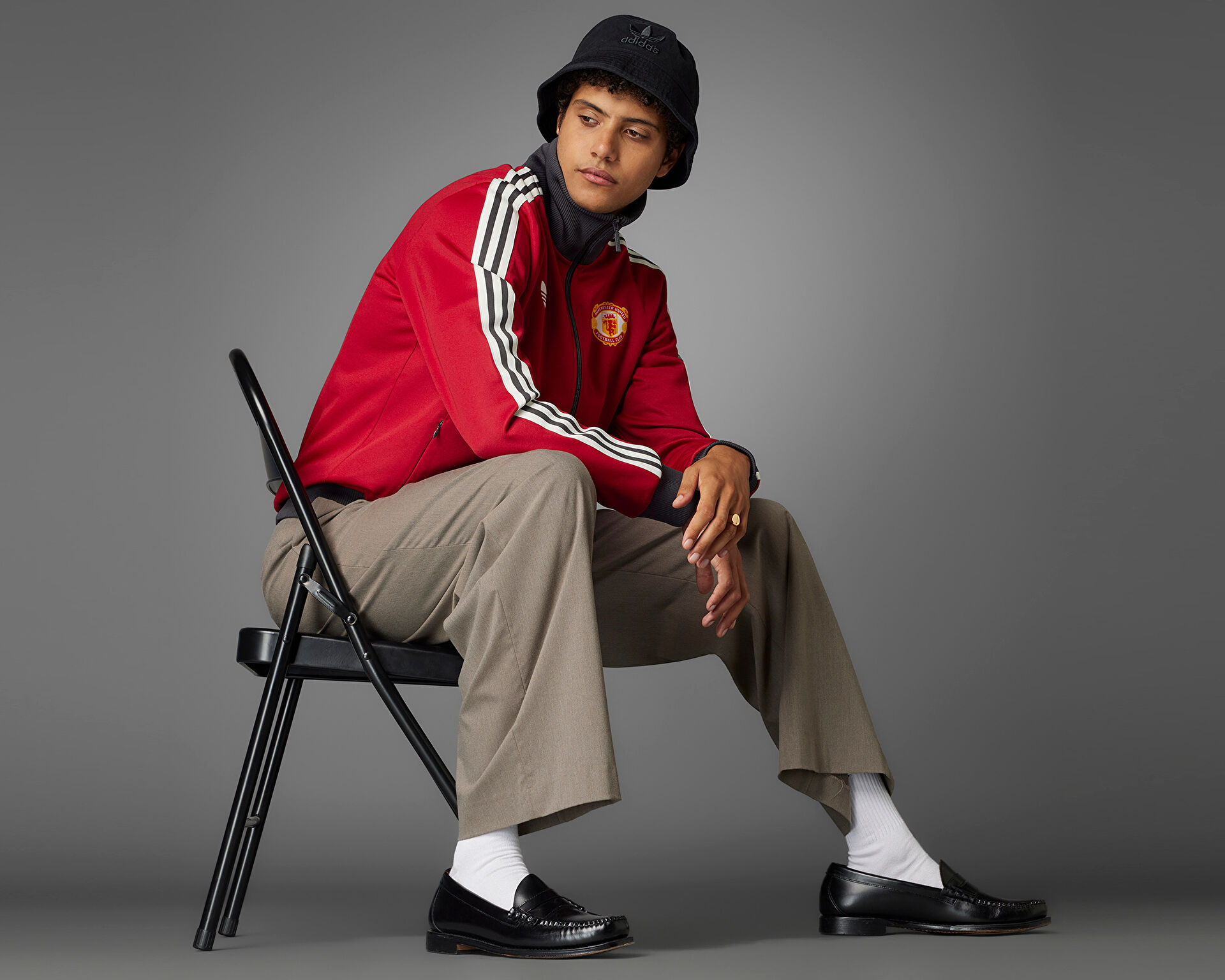 H51 80s adidasアディダスMUTOMBO55バスケナイロンジャケット 80s adidas originals nylon jacket | 古着屋TobaRi