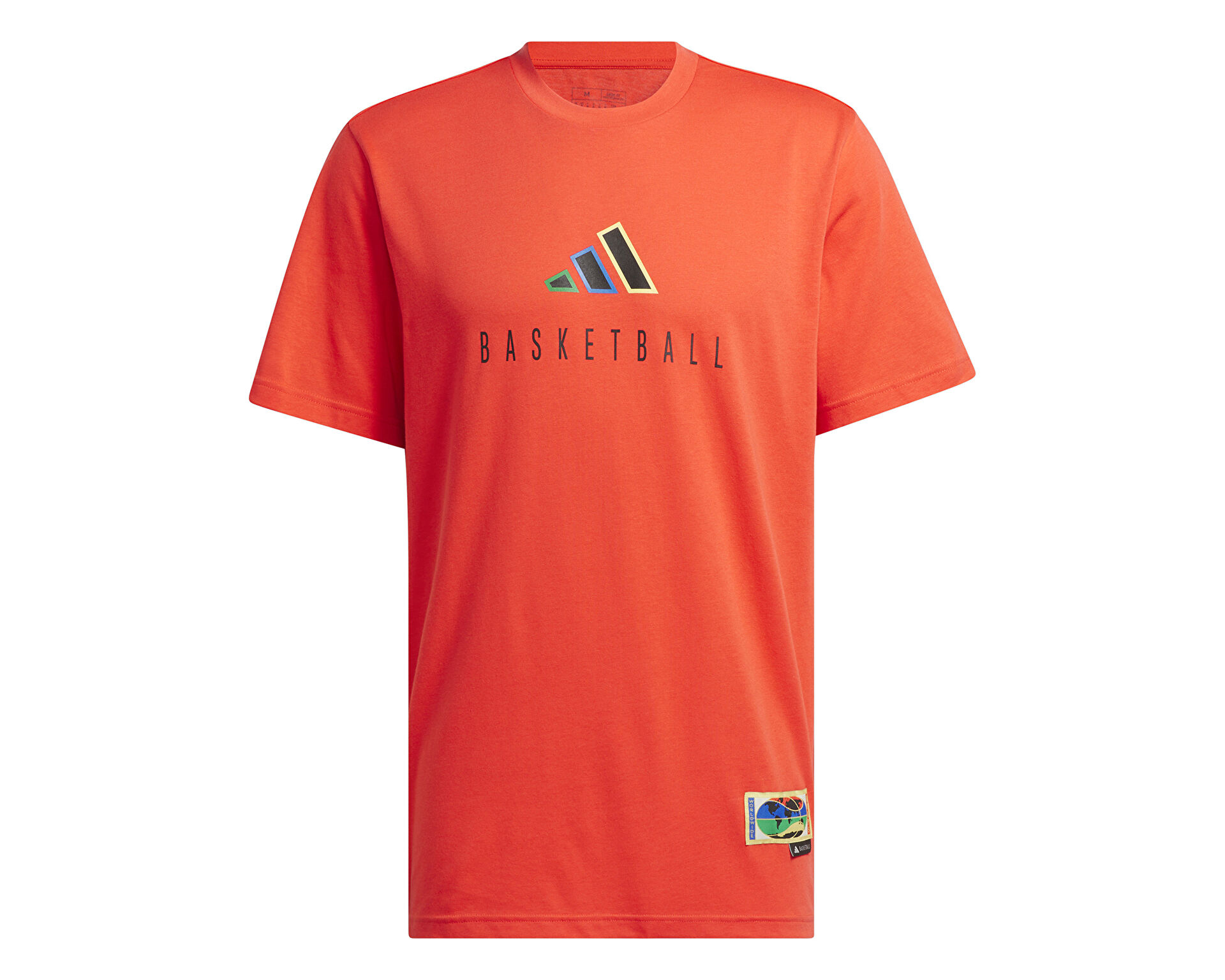 T shirt orange adidas best sale