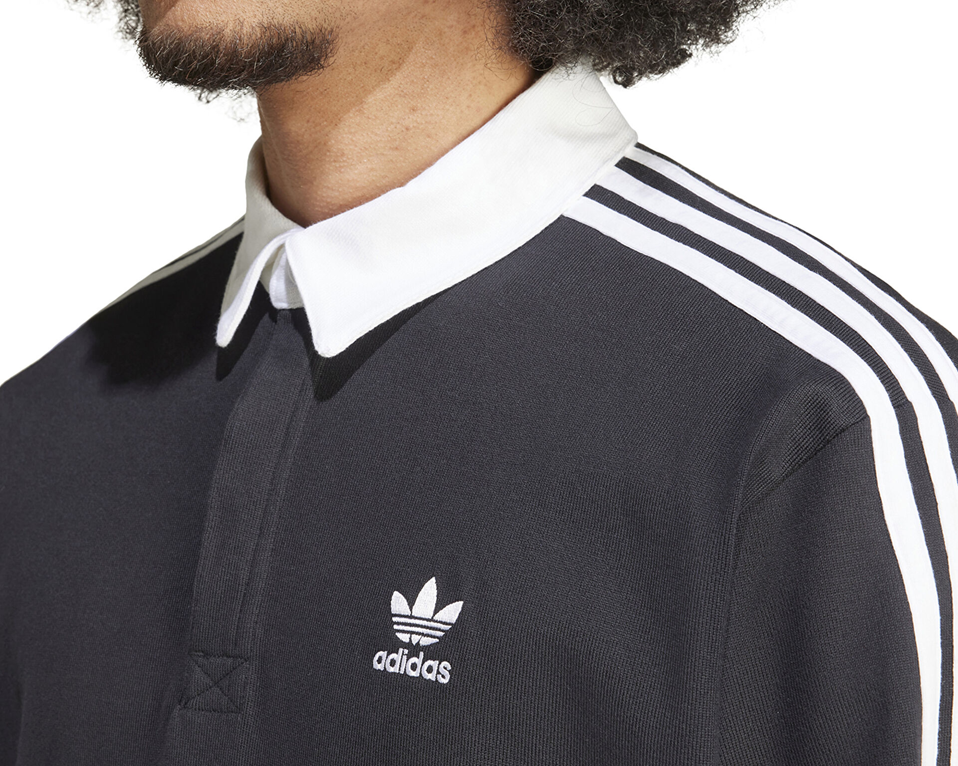 adidas Erkek Rugby Polo Siyah IZ4806