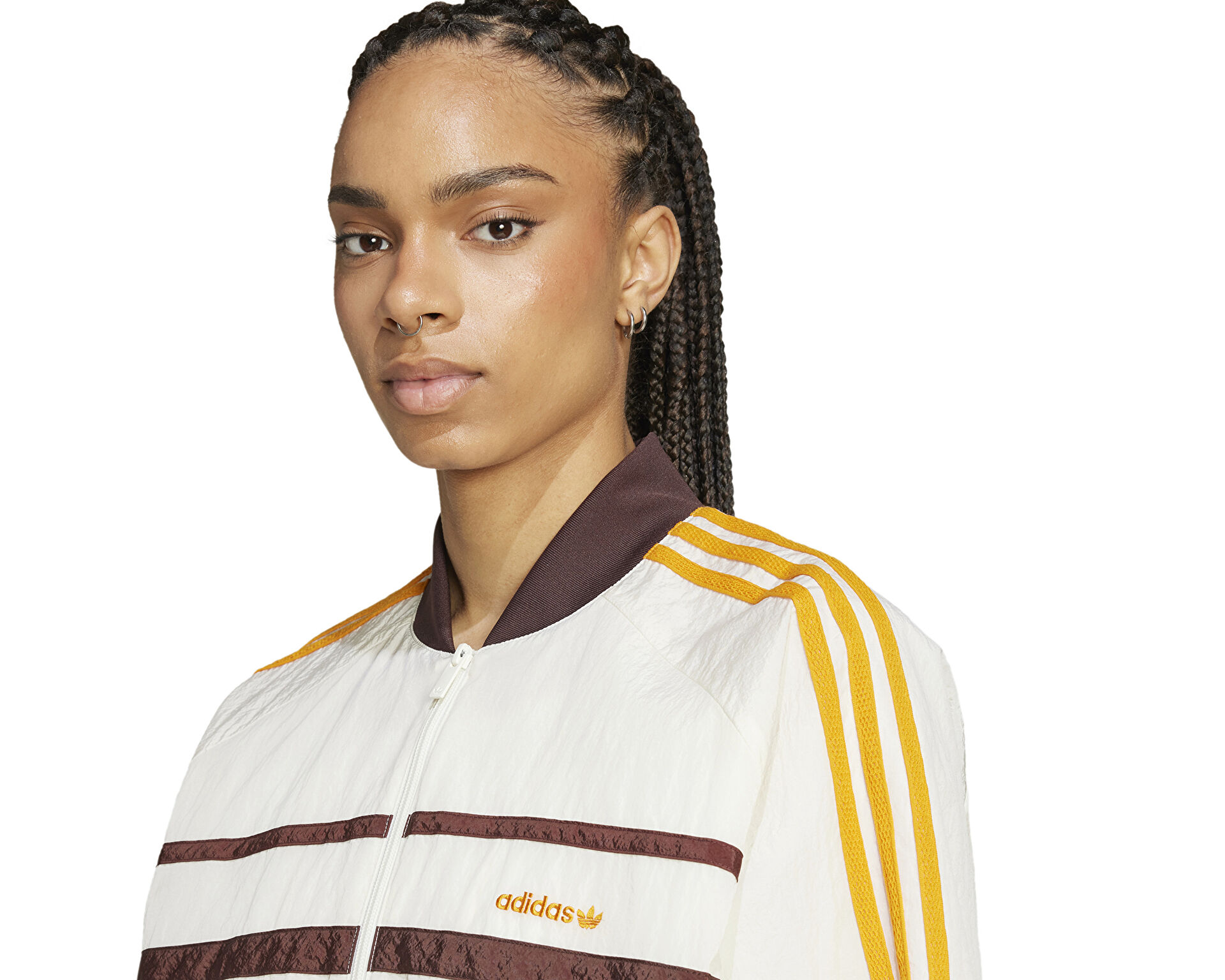 adidas Kadın Track Top Beyaz JC6144