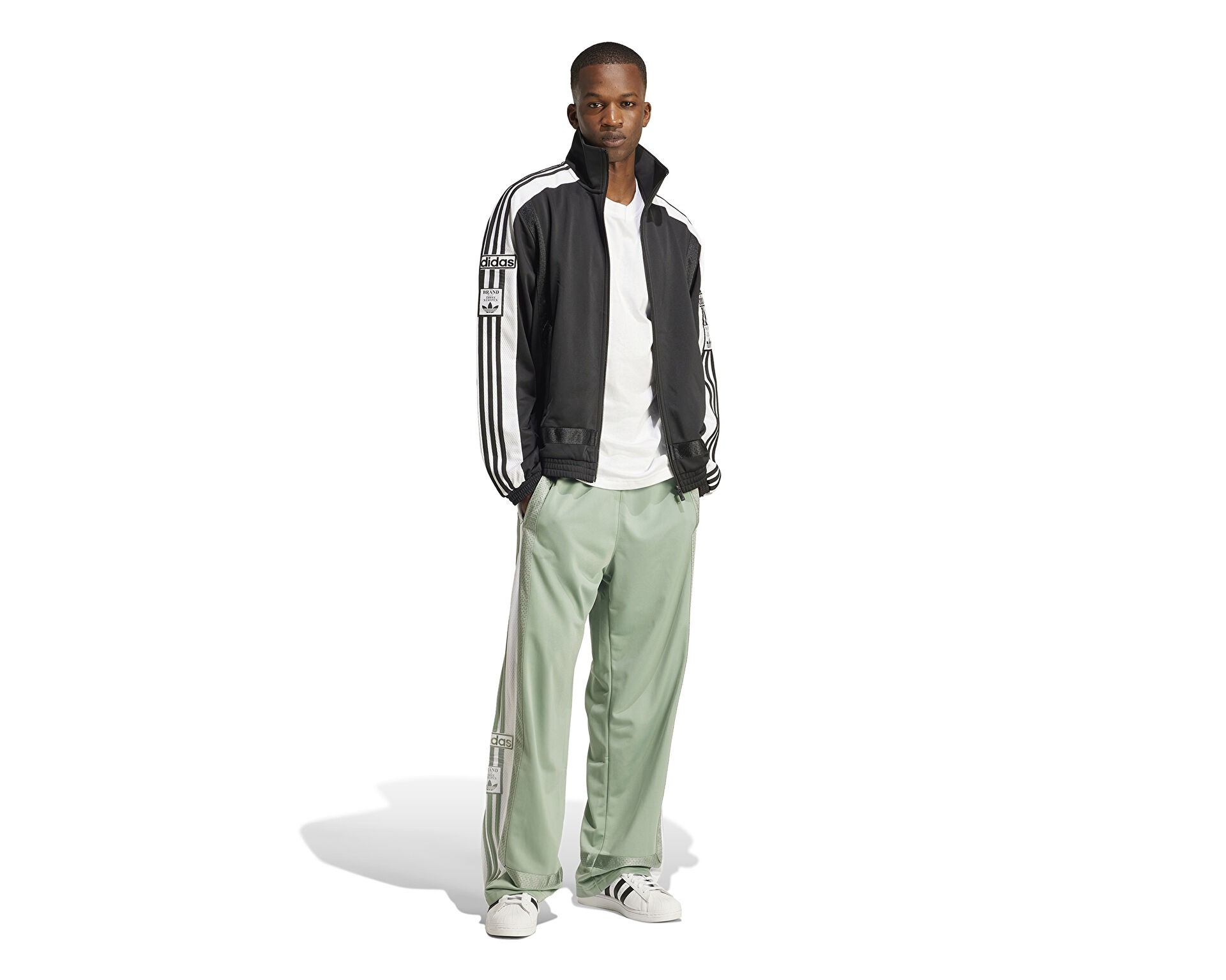Clothing - Adibreak Knitted Track Top - Black | adidas South