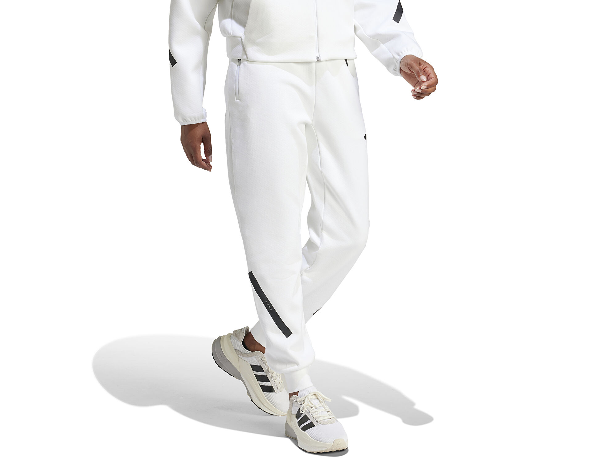 【adidas】Z.N.E. KNIT PANTS ★JE7843★ホワイト レディース WMNS) adidas Z.N.E. Pants 'White Black' JE7843