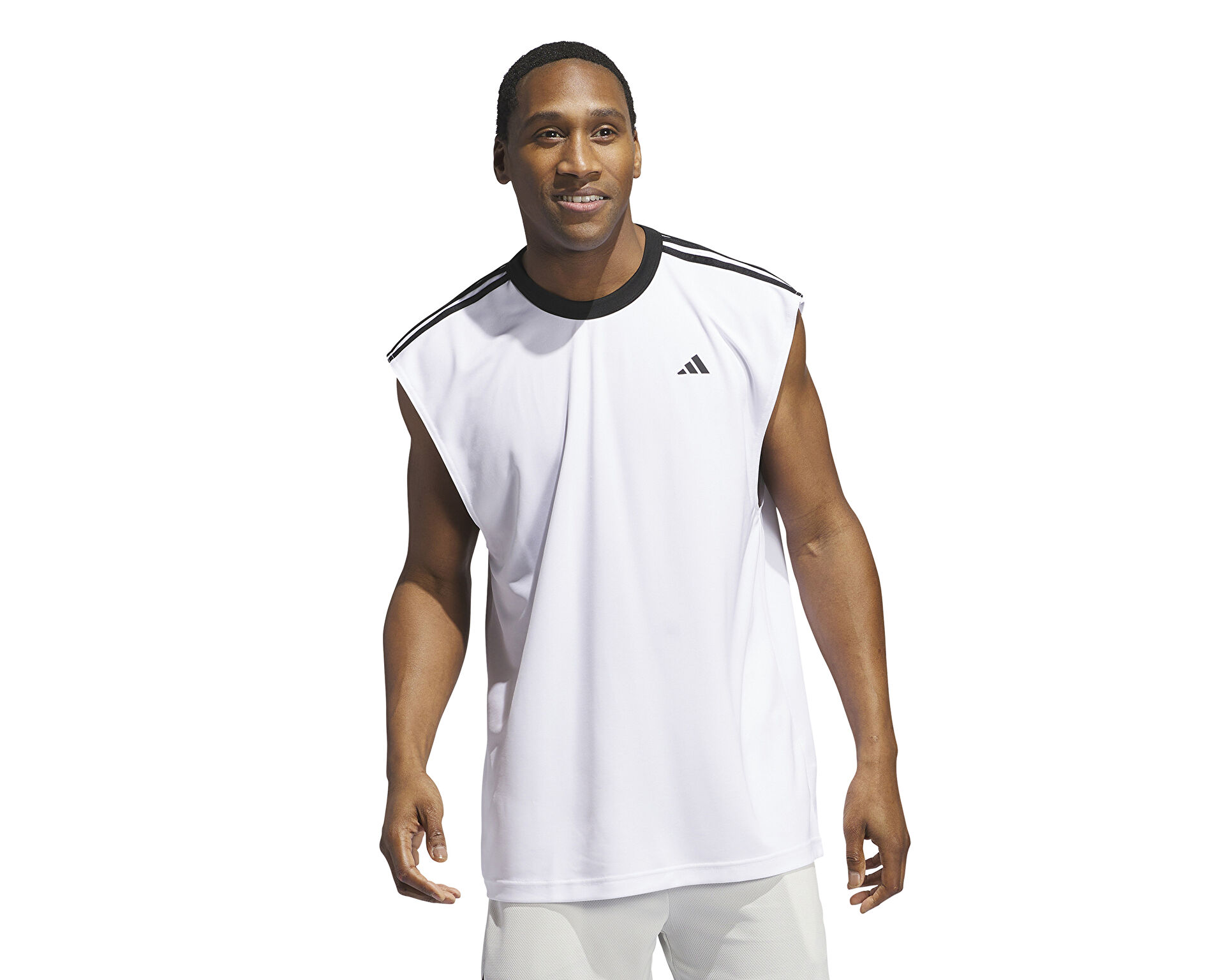 adidas Erkek All World Tank Beyaz JE9290