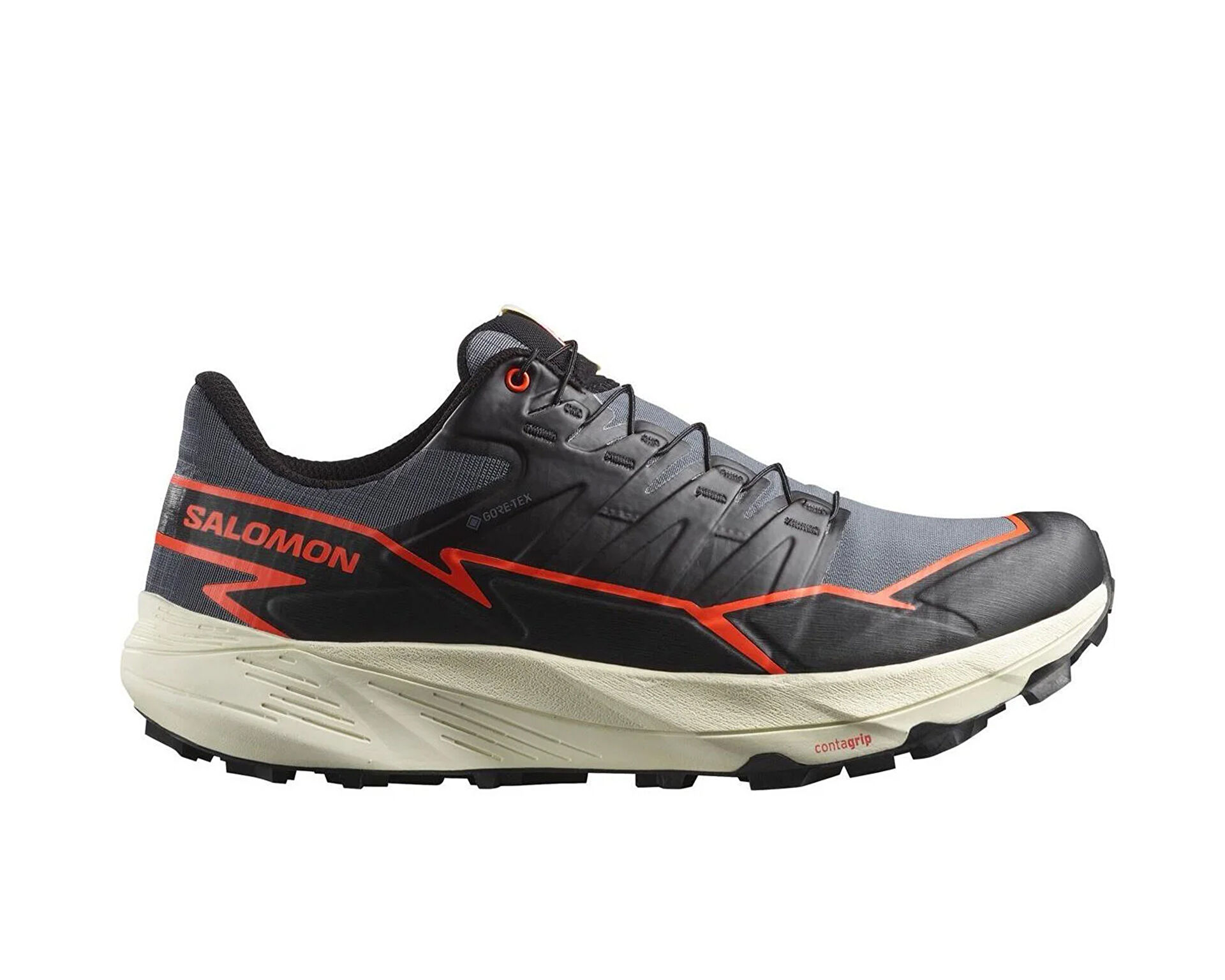 【美品】 Salomon Erkek L47684500 Mavi Gtx Thundercross 28.0cm